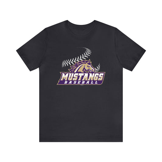 Mustangs Baseball Athletics Unisex Jersey Short Sleeve Tee BASEBALL ELEM