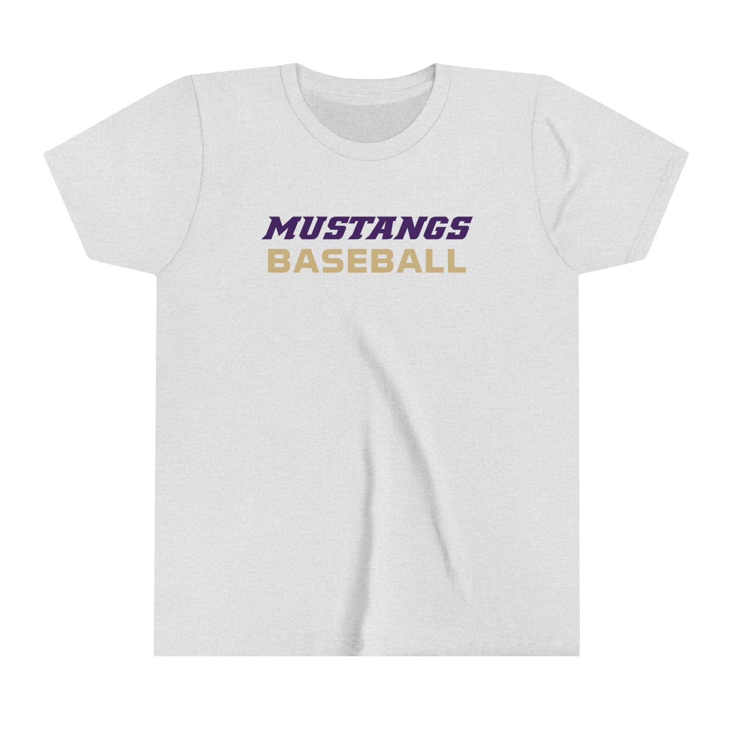 YOUTH Mustangs Baseball Short Sleeve Tee BASEBALL ELEM