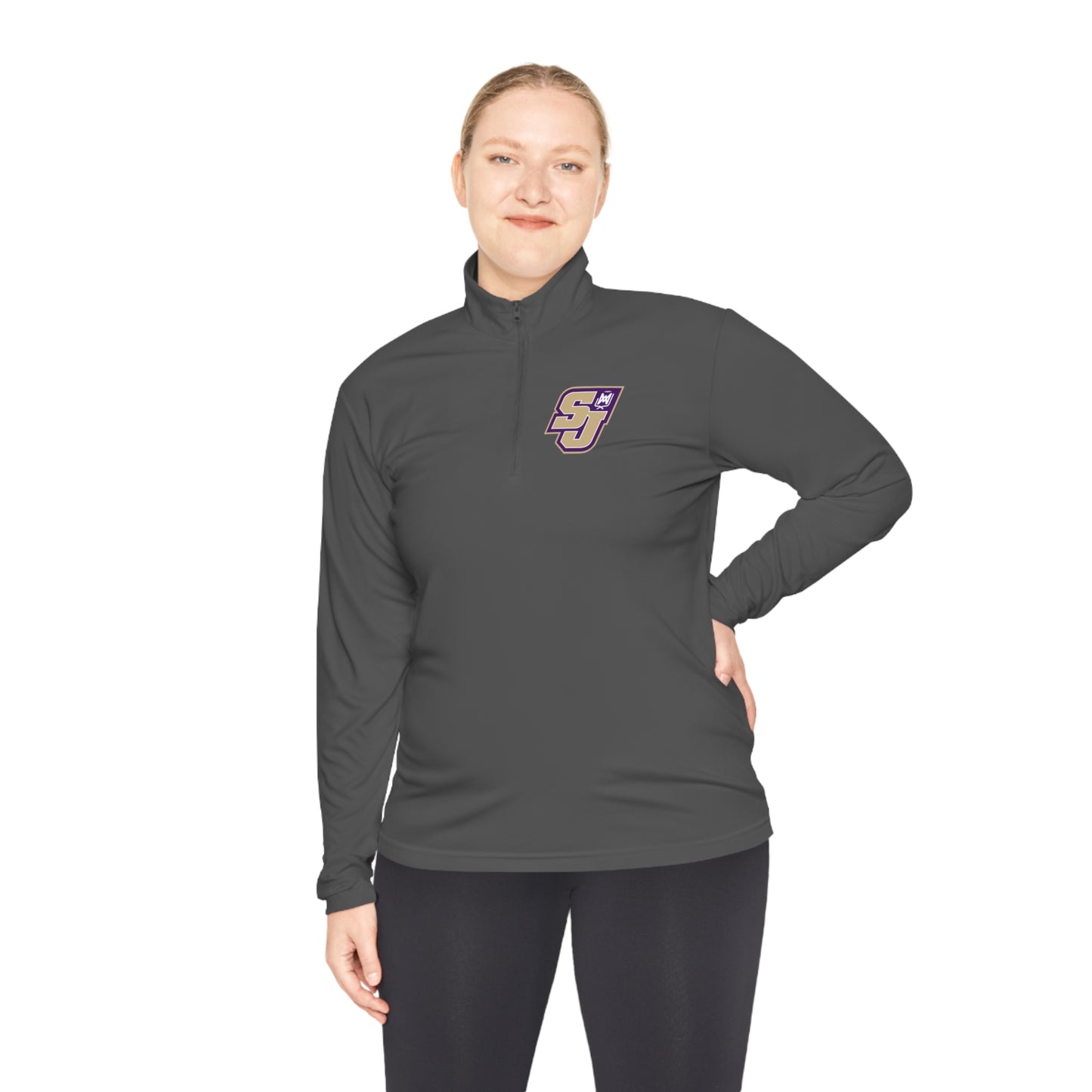 SJ Logo Unisex Quarter-Zip Pullover  HIGH SCHOOL