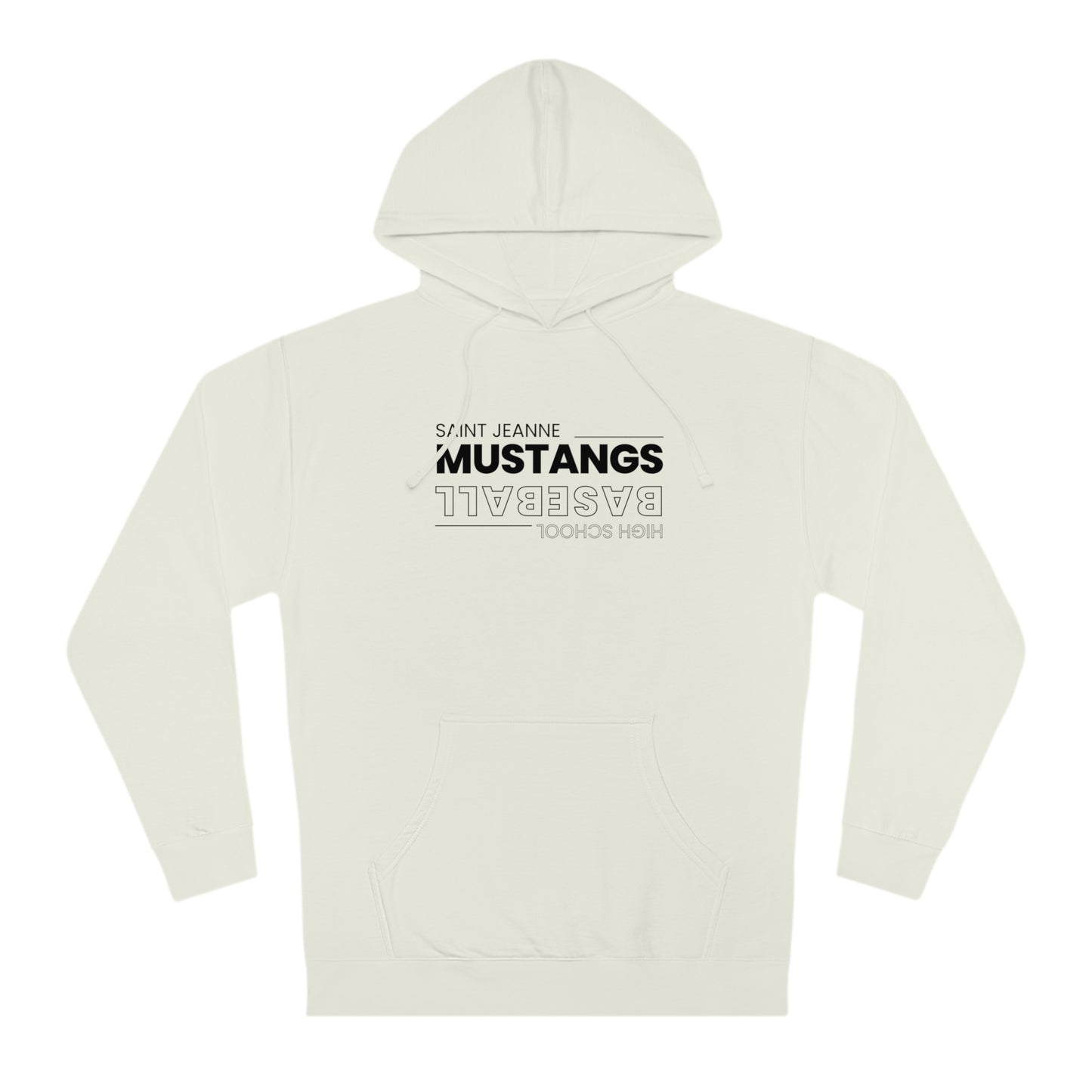 Baseball Mustangs Athletics Unisex Hooded Sweatshirt ATHLETICS