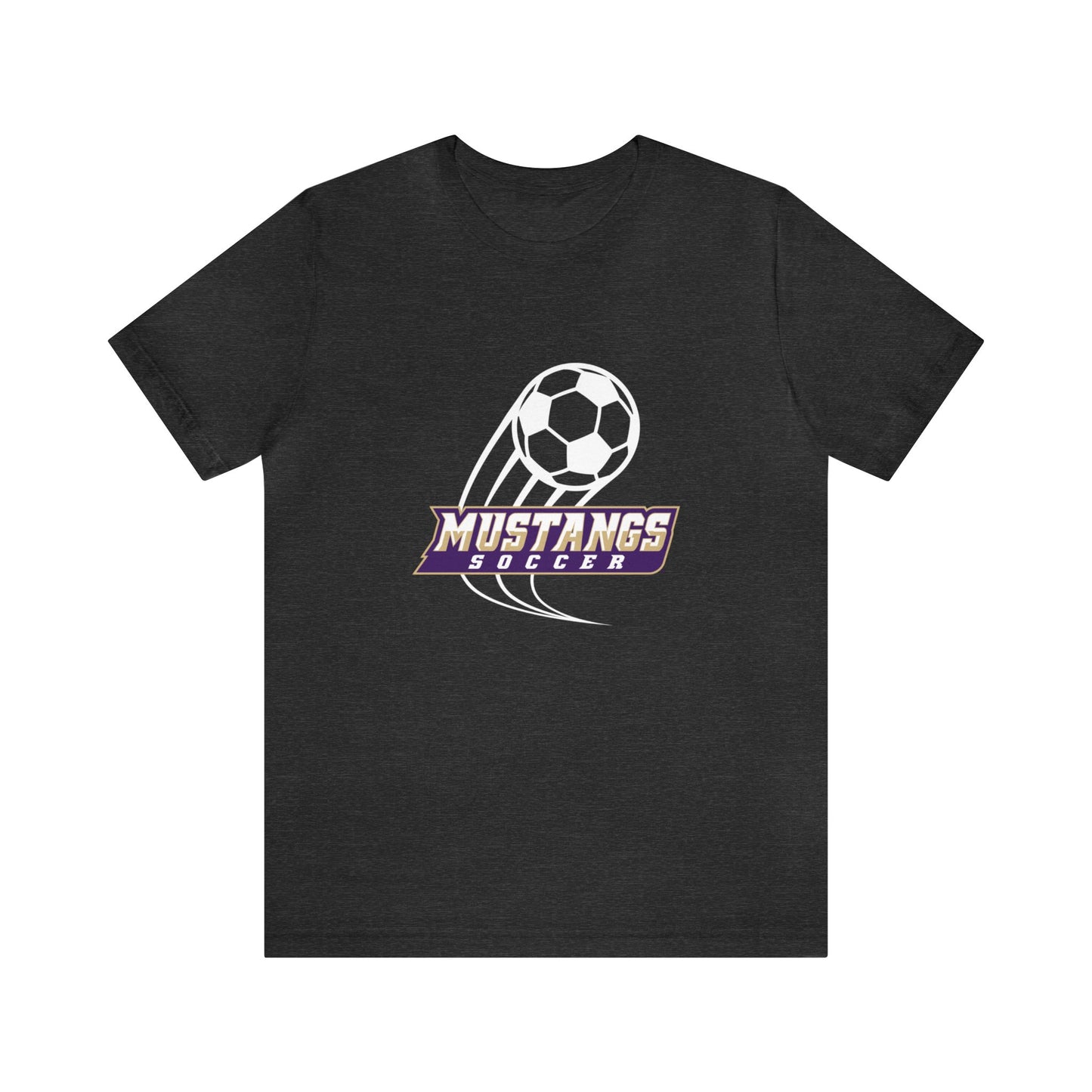 Mustangs Athletics Soccer Unisex Soft Shirt SOCCER HS