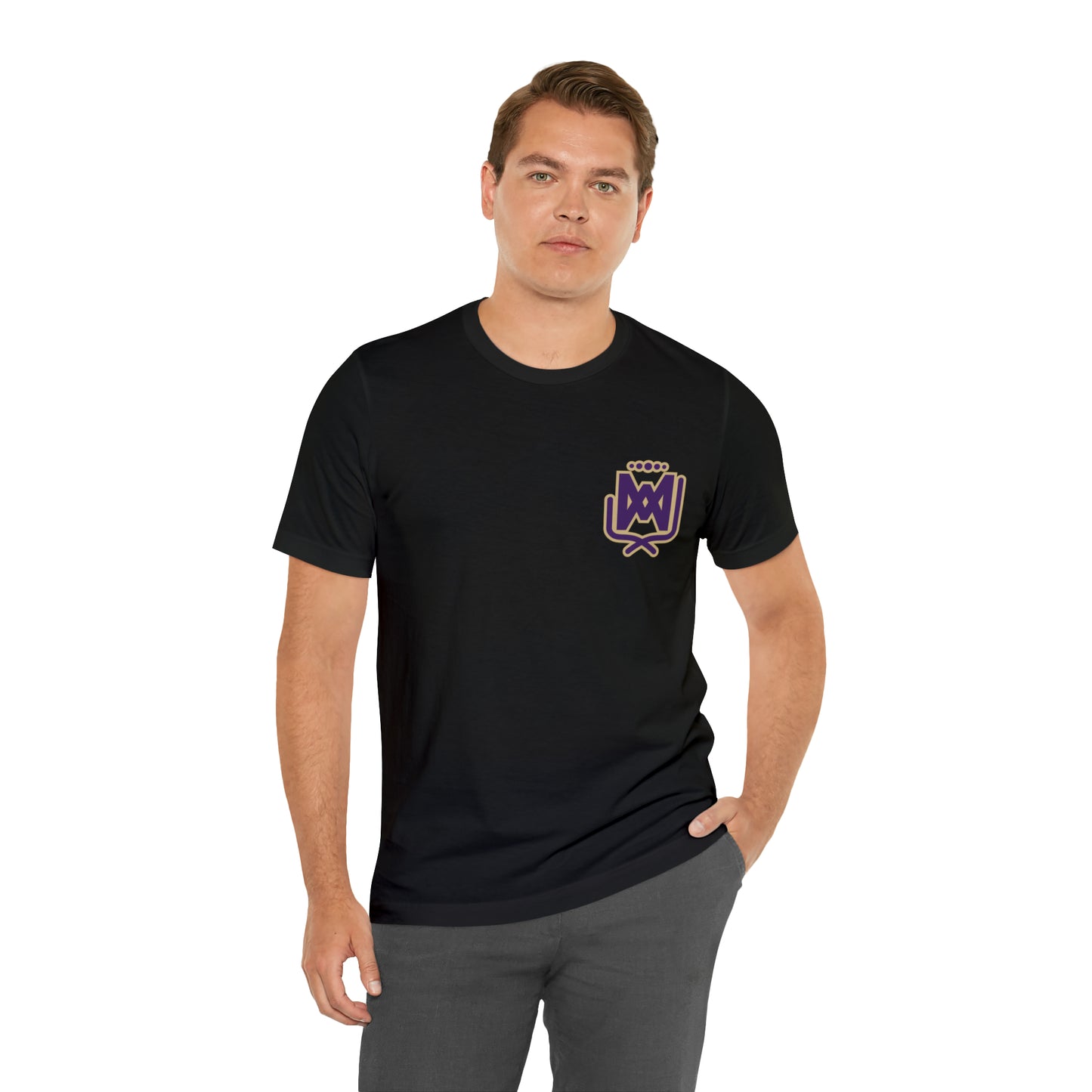 SJHS Baseball Crest Unisex Jersey Short Sleeve Tee BASEBALL HS