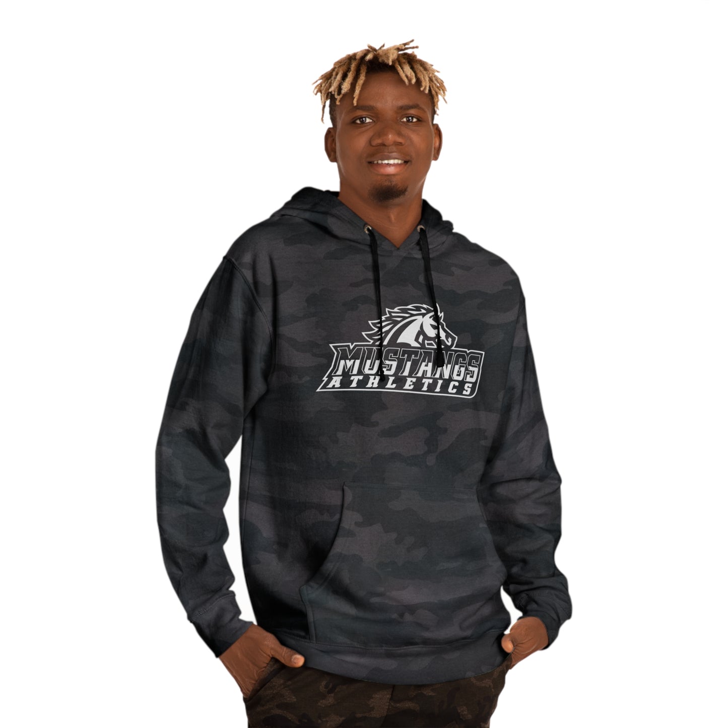 Mustang Athletics Unisex Hooded Sweatshirt ATHLETICS