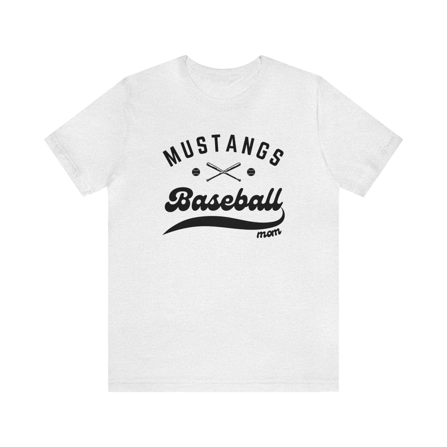 Baseball Mom Cross Bat Unisex Soft Shirt BASEBALL