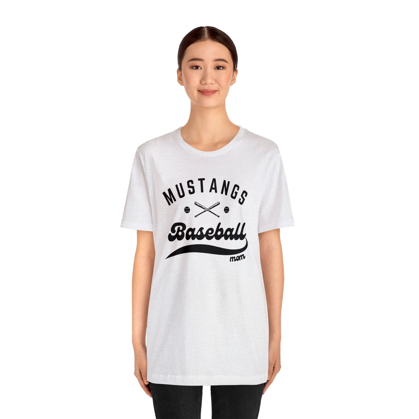 Baseball Mom Cross Bat Unisex Soft Shirt BASEBALL