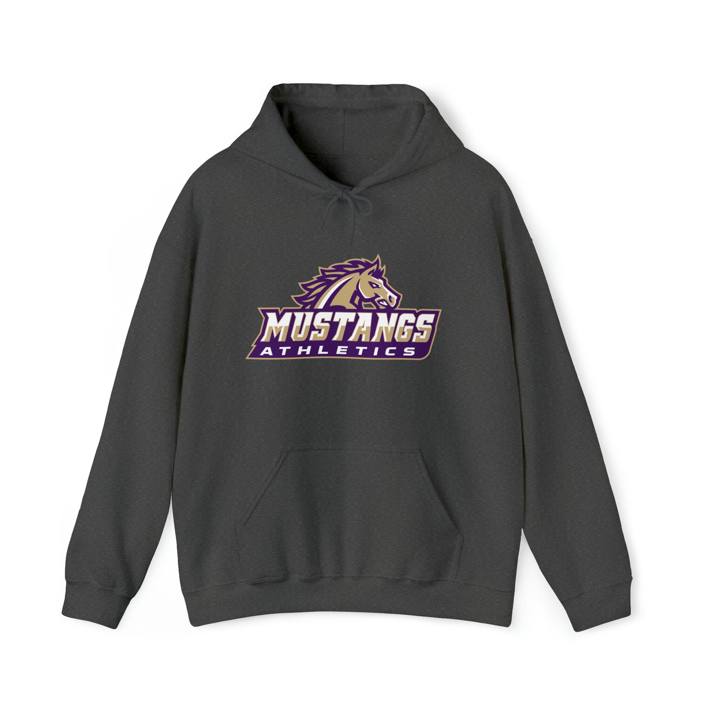 Mustangs Athletics Pullover Hoodie Unisex Heavy Blend Hooded Sweatshirt ATHLETICS