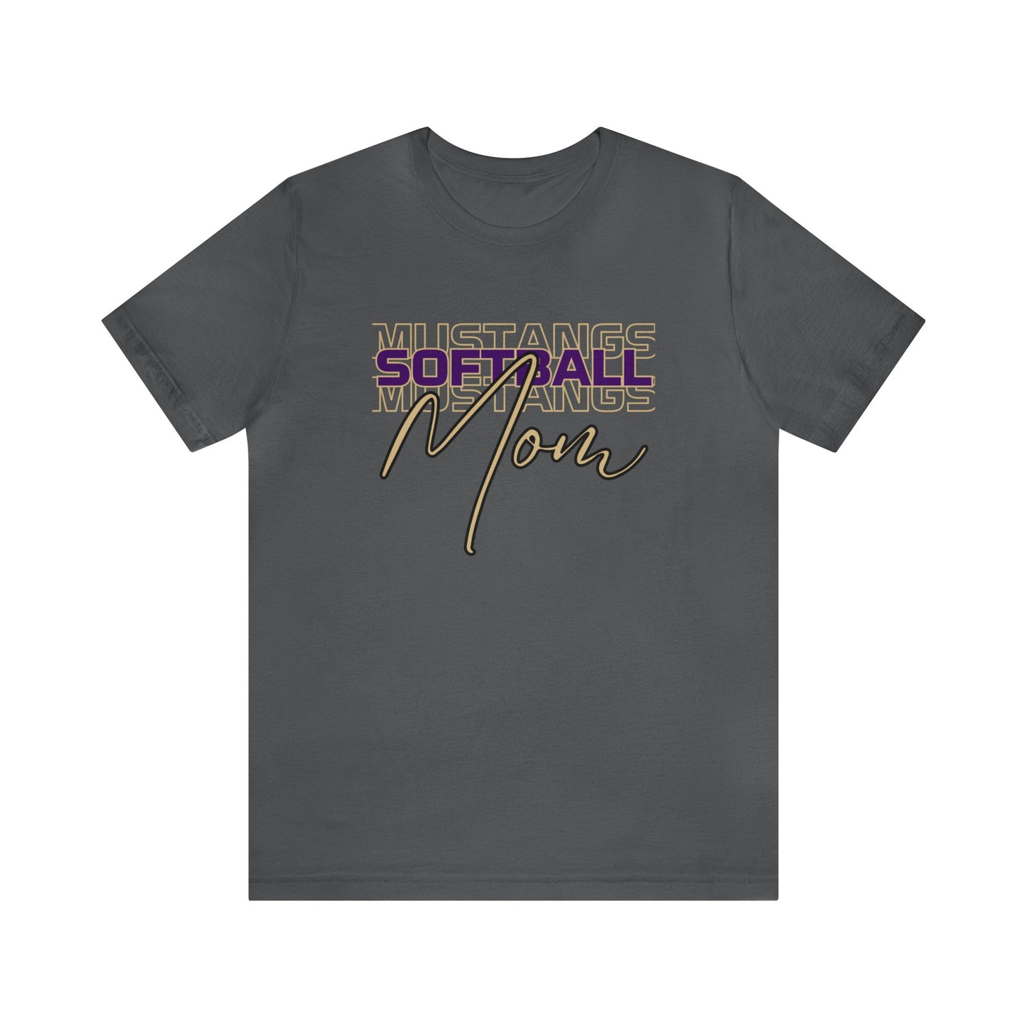 Softball Mom Repeat Unisex Soft Shirt  SOFTBALL ELEM