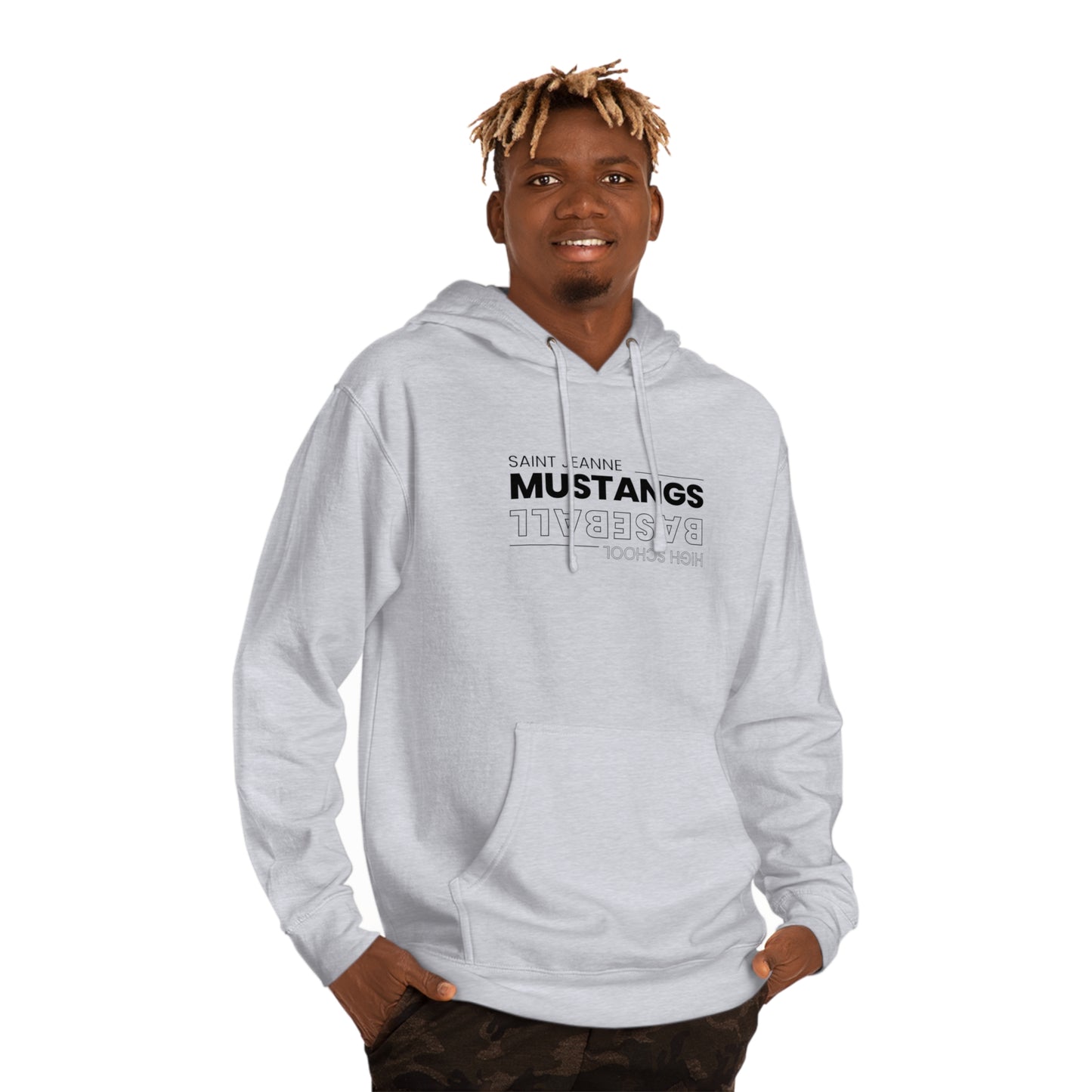 Baseball Mustangs Athletics Unisex Hooded Sweatshirt ATHLETICS