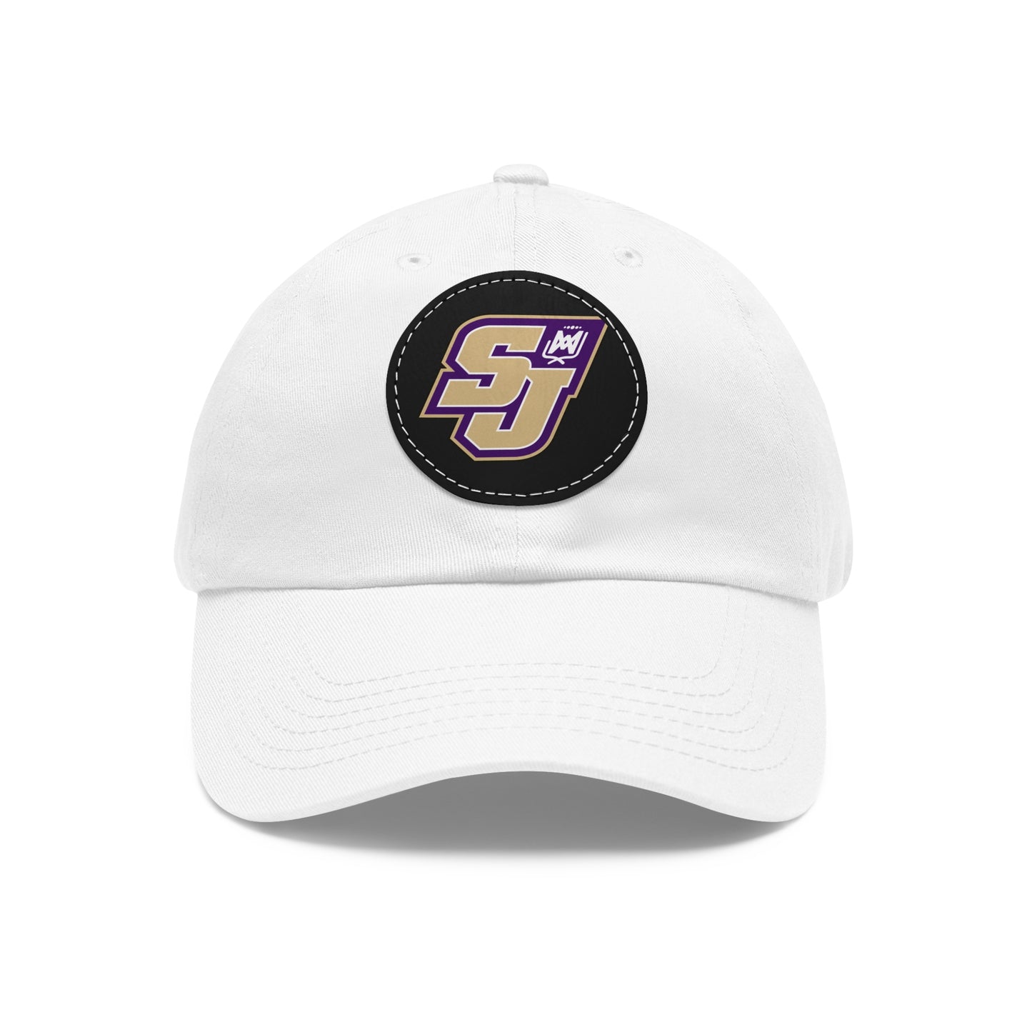 Dad Hat with Leather Patch (Round) SPIRIT