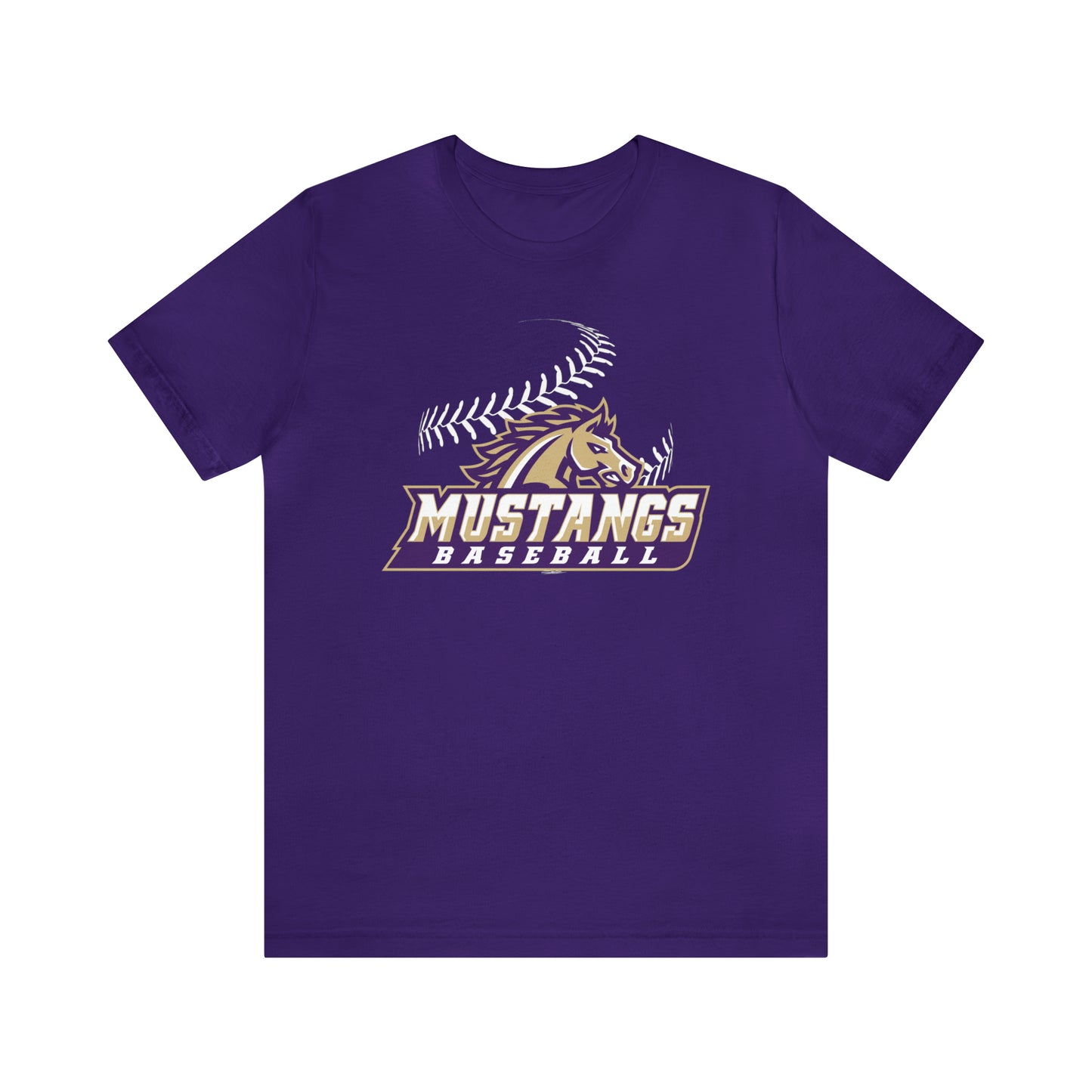 Mustangs Athletics Baseball Unisex Jersey Short Sleeve Tee BASEBALL HS