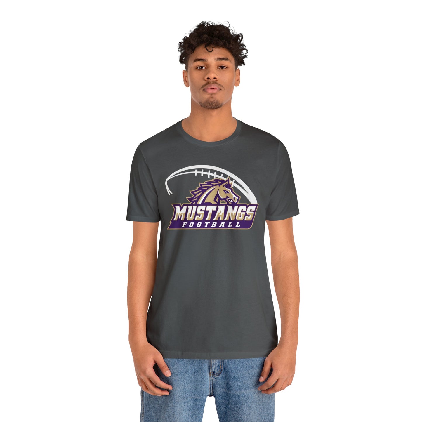 Mustang Athletics Football Unisex Jersey Short Sleeve Tee FOOTBALL ELEM