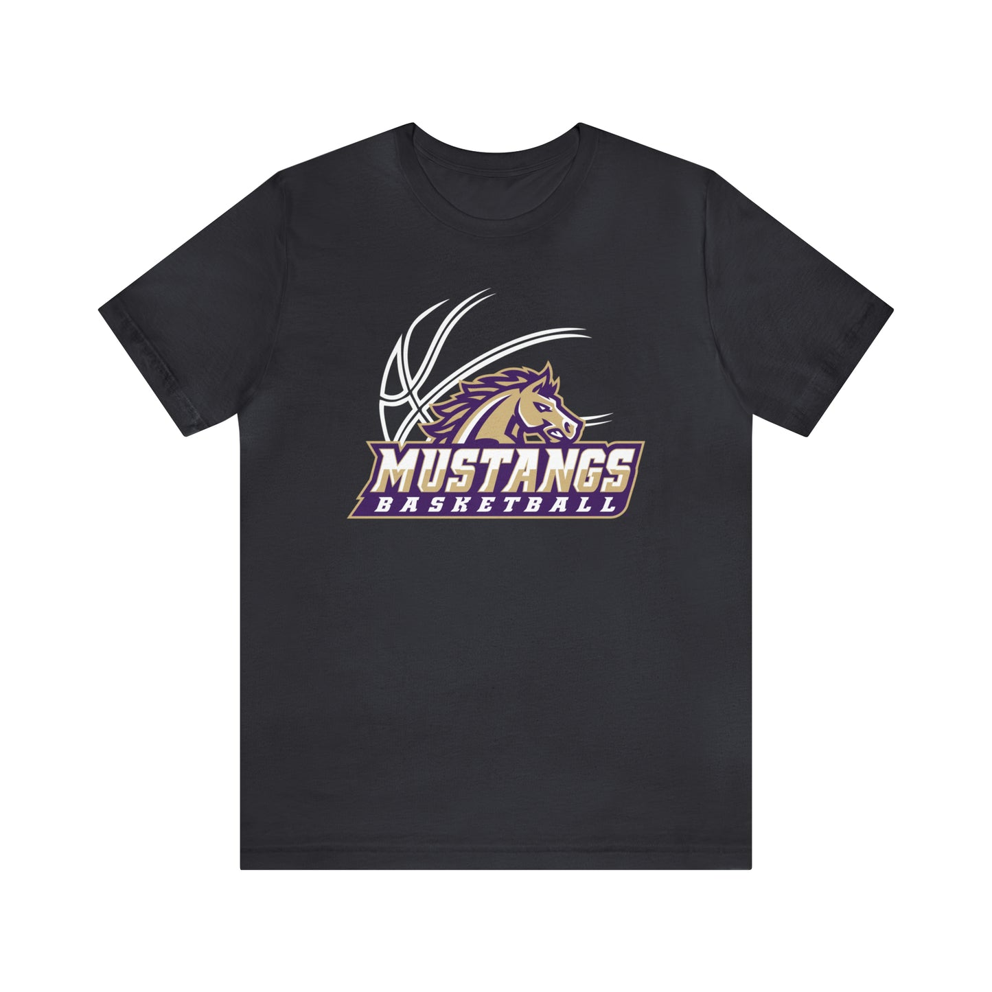 Mustangs Athletics Basketball Unisex Jersey Short Sleeve Tee