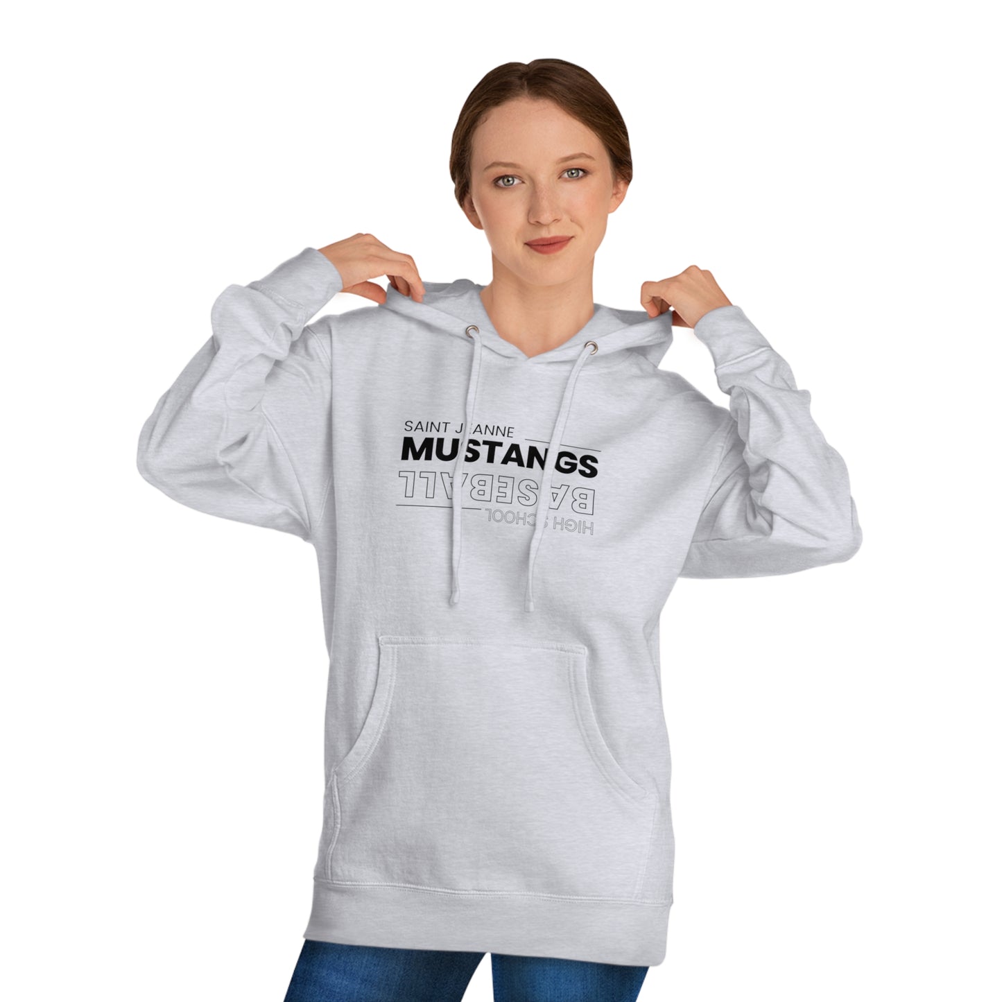 Baseball Mustangs Athletics Unisex Hooded Sweatshirt ATHLETICS