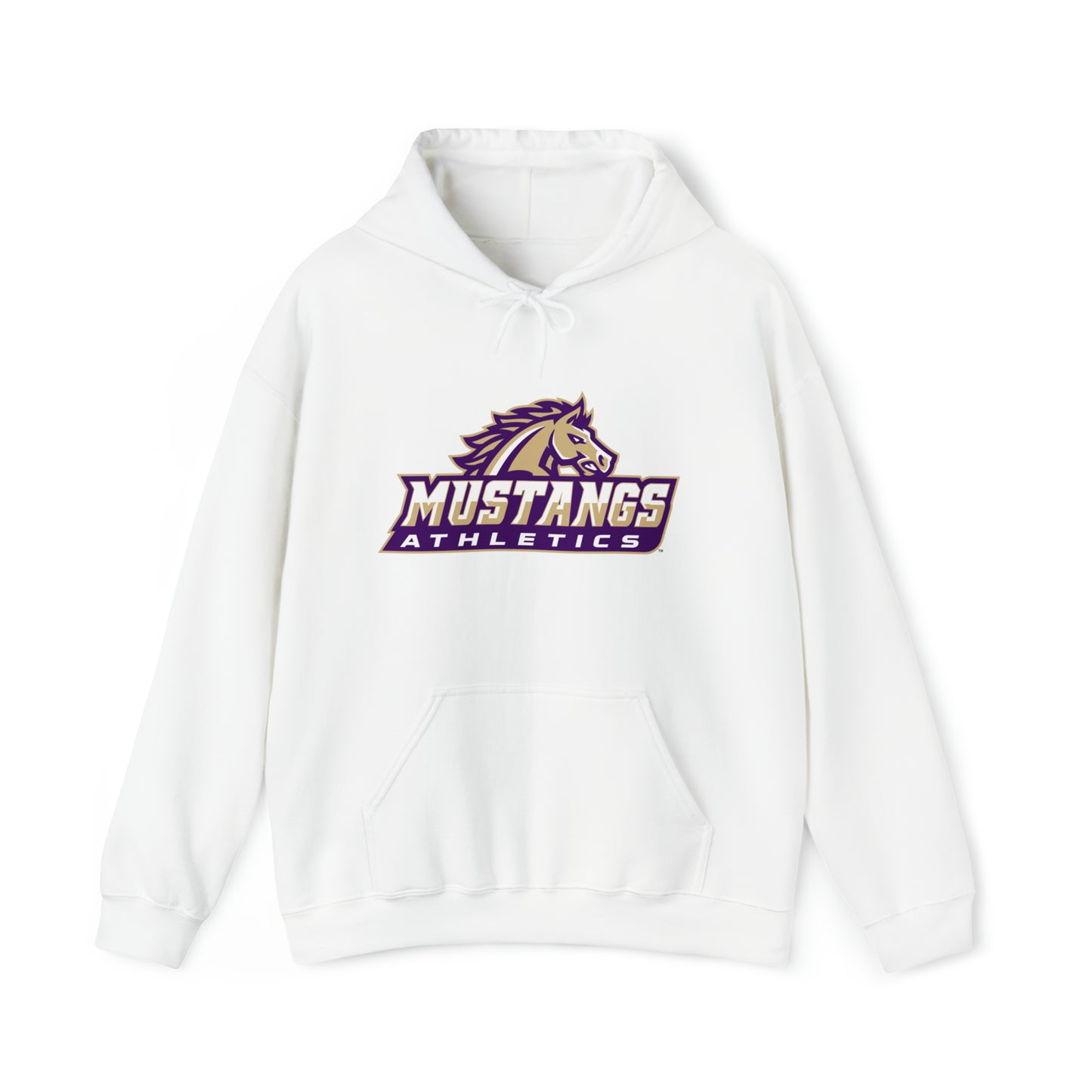 Mustangs Athletics Pullover Hoodie Unisex Heavy Blend Hooded Sweatshirt ATHLETICS