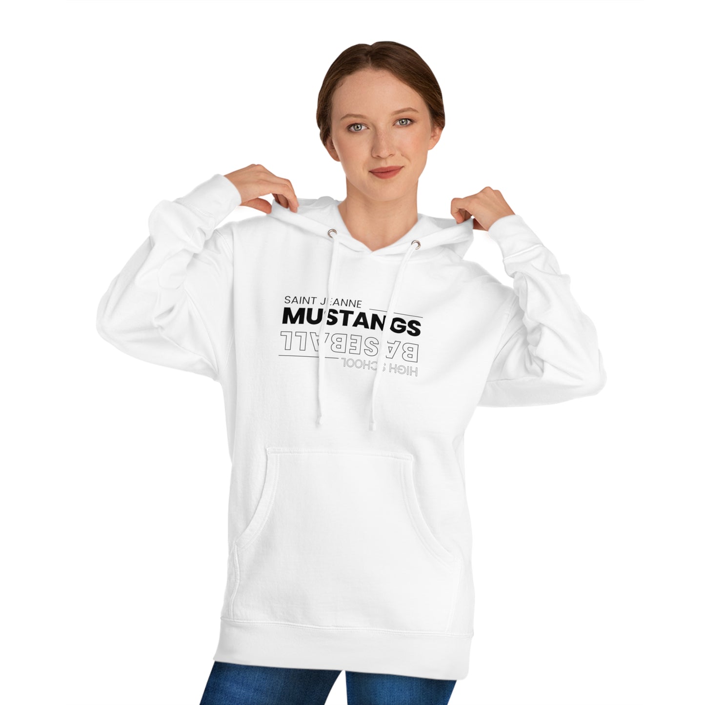 Baseball Mustangs Athletics Unisex Hooded Sweatshirt ATHLETICS