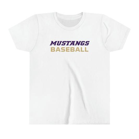 YOUTH Mustangs Baseball Short Sleeve Tee BASEBALL HS