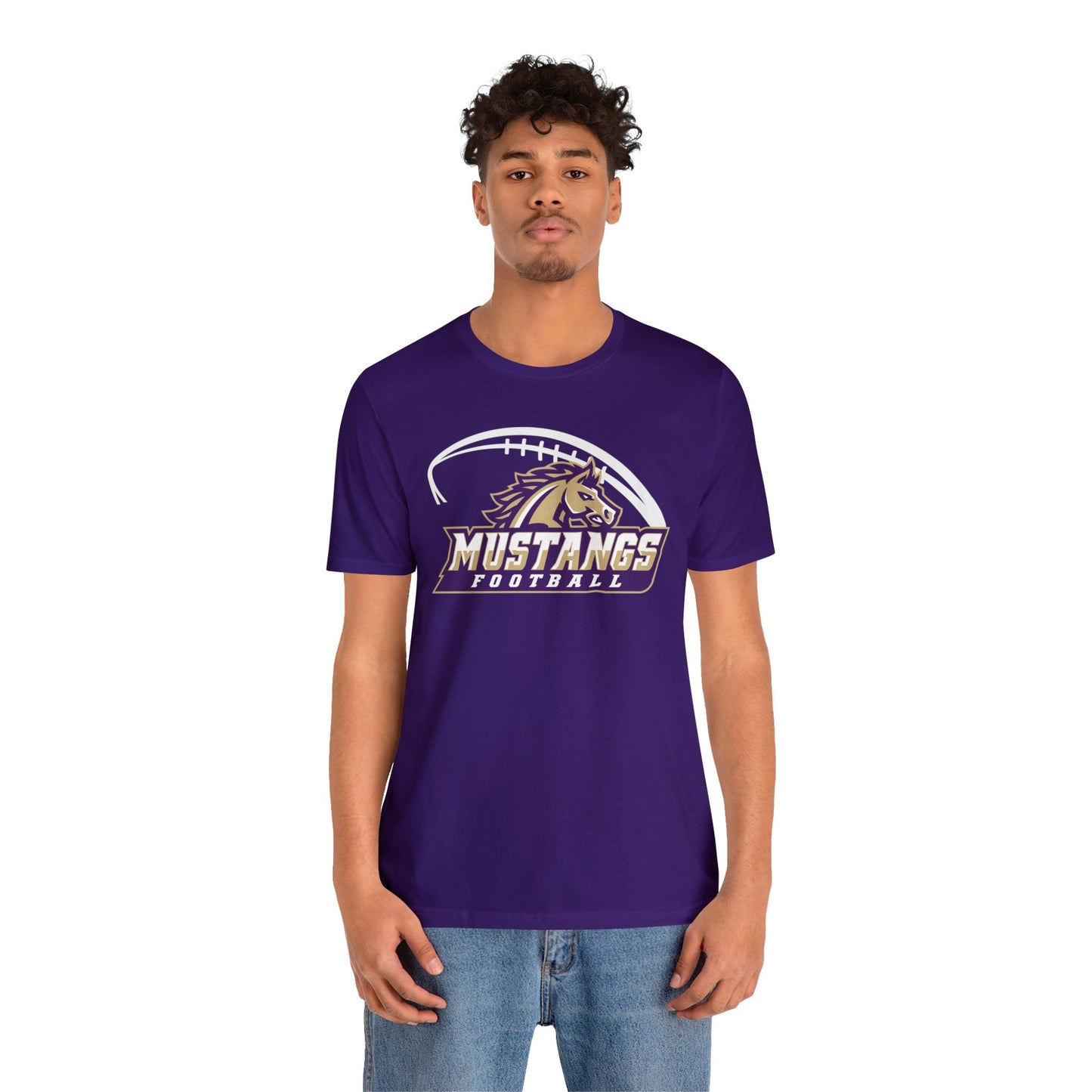 Mustang Athletics Football Unisex Jersey Short Sleeve Tee FOOTBALL ELEM