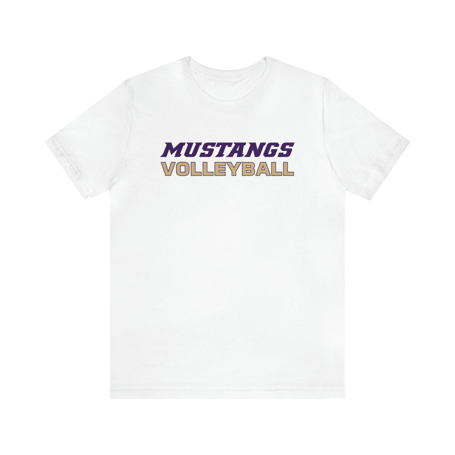 Mustangs Volleyball Simple Unisex Jersey Short Sleeve Tee VOLLEYBALL HS