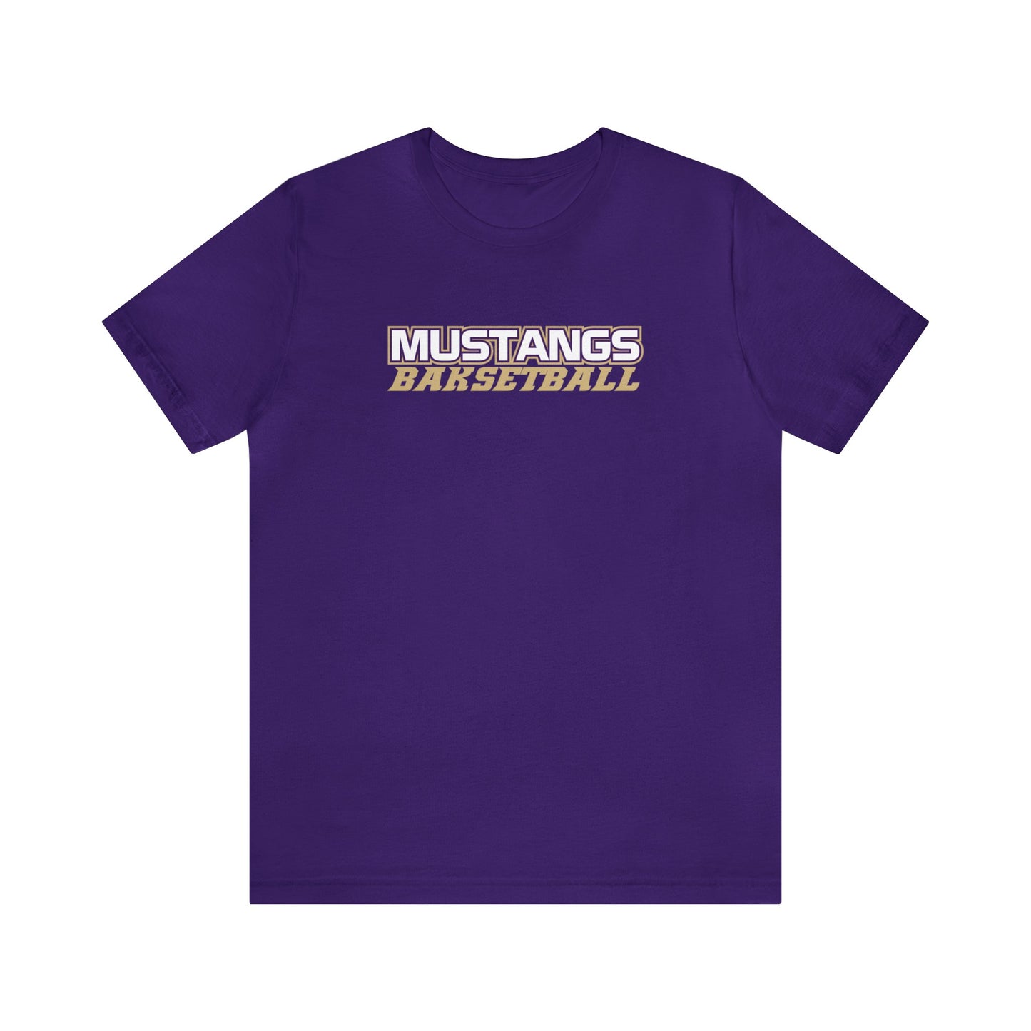 Mustangs Basketball Unisex Soft Shirt BASKETBALL HS