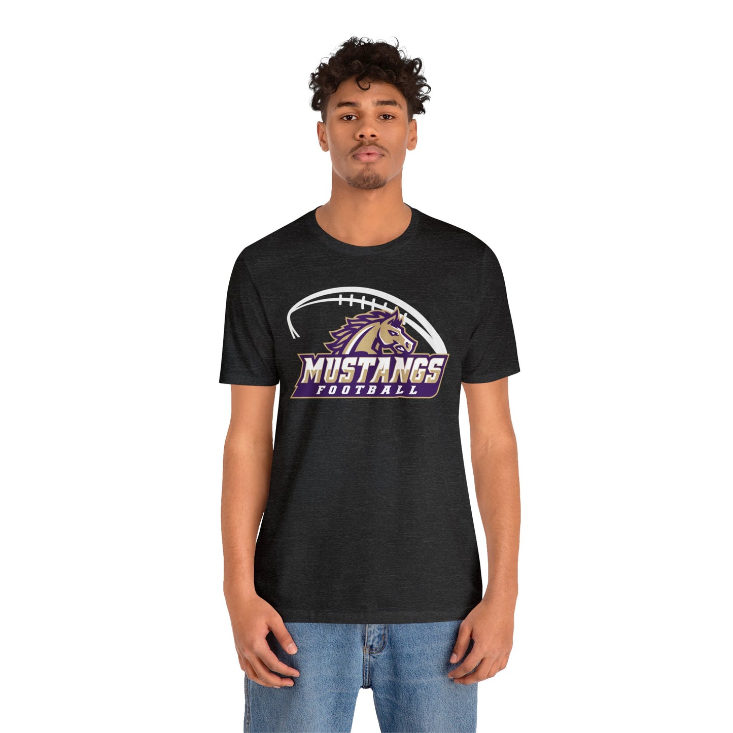 Mustang Athletics Football Unisex Jersey Short Sleeve Tee FOOTBALL ELEM