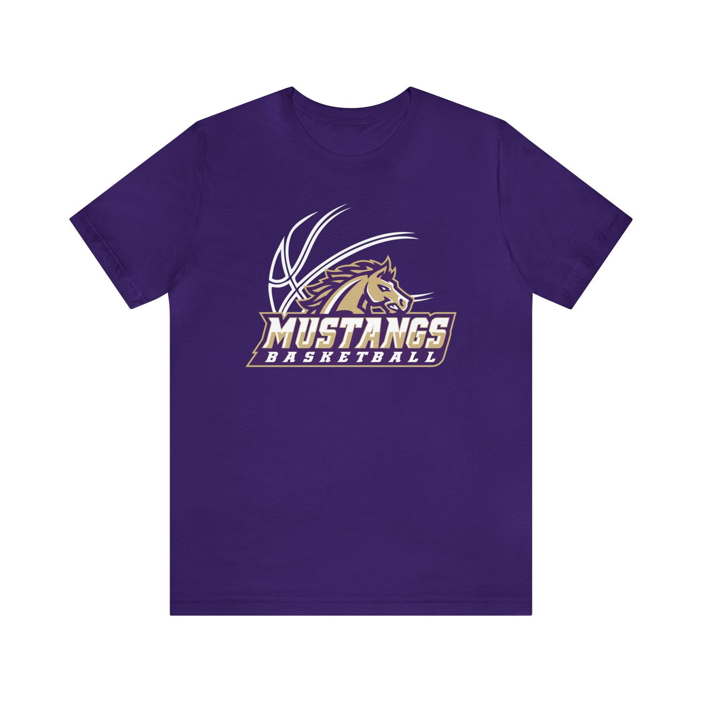 Mustangs Athletics Basketball Unisex Jersey Short Sleeve Tee