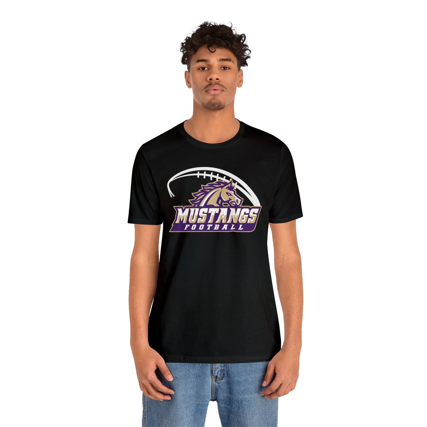 Mustang Athletics Football Unisex Jersey Short Sleeve Tee FOOTBALL ELEM