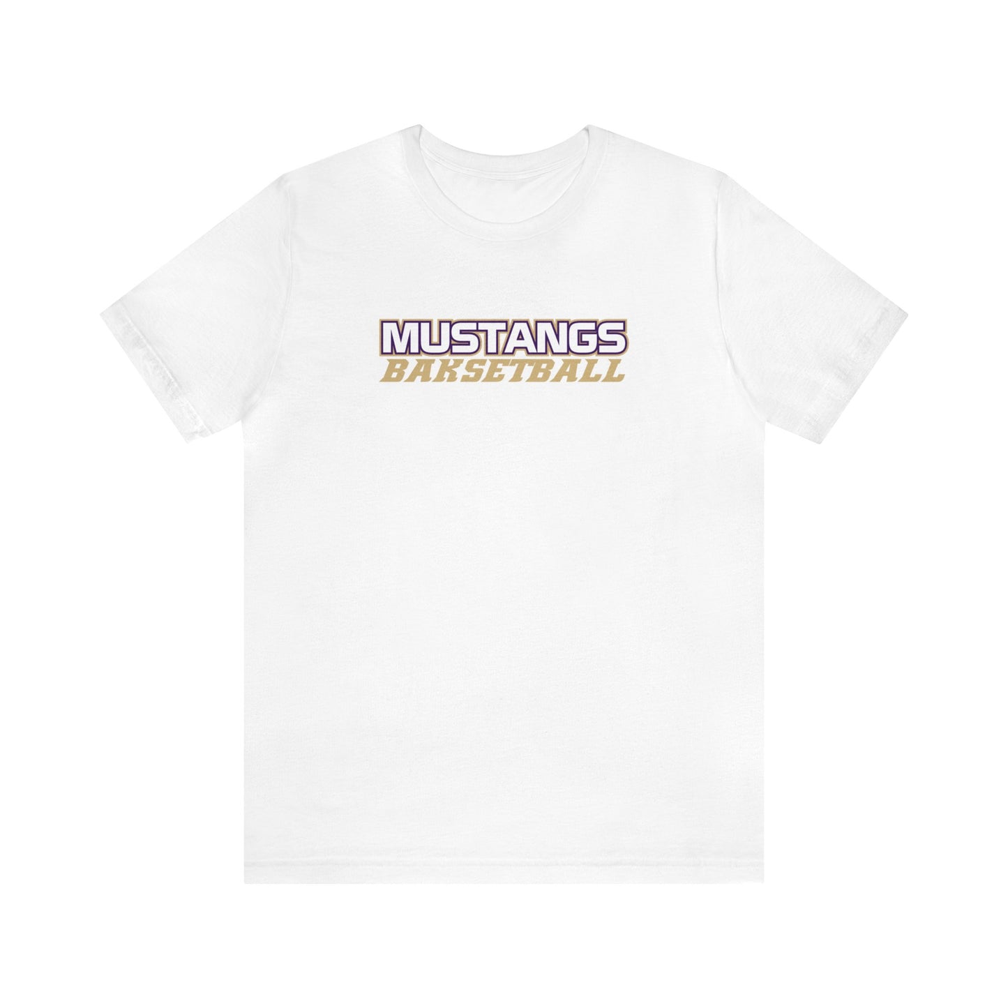 Mustangs Basketball Unisex Soft Shirt BASKETBALL HS