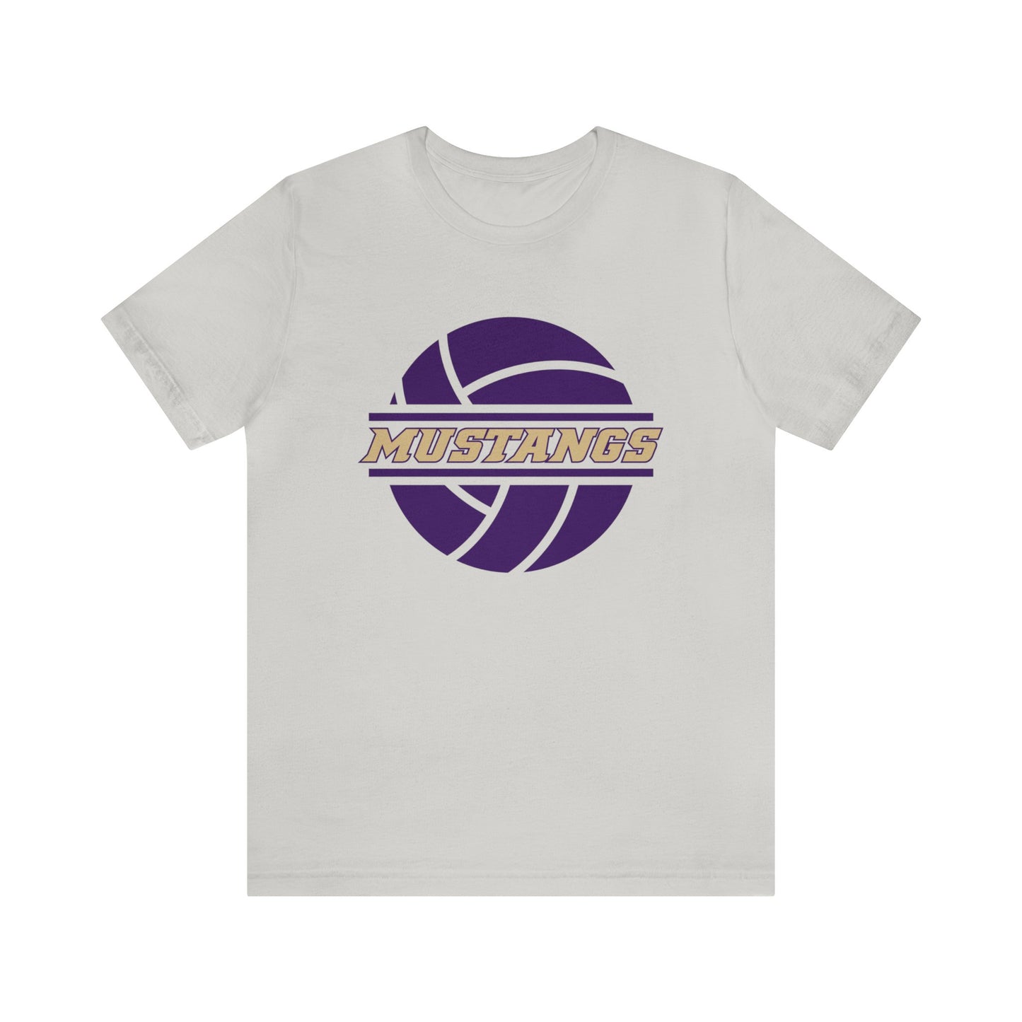 Mustangs Volleyball Ball Unisex Jersey Short Sleeve Tee VOLLEYBALL ELEM