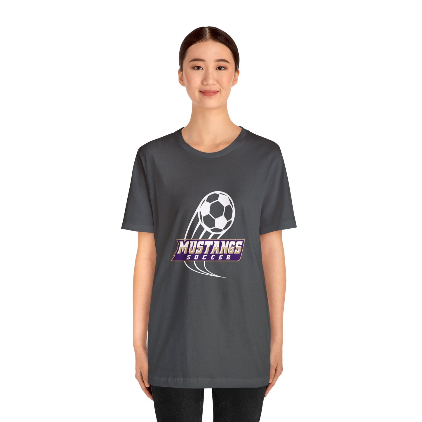 Mustangs Athletics Soccer Unisex Soft Shirt SOCCER HS