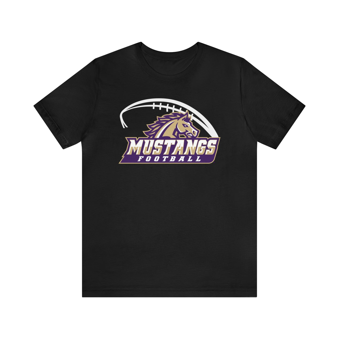 Mustang Athletics Football Unisex Jersey Short Sleeve Tee FOOTBALL HS