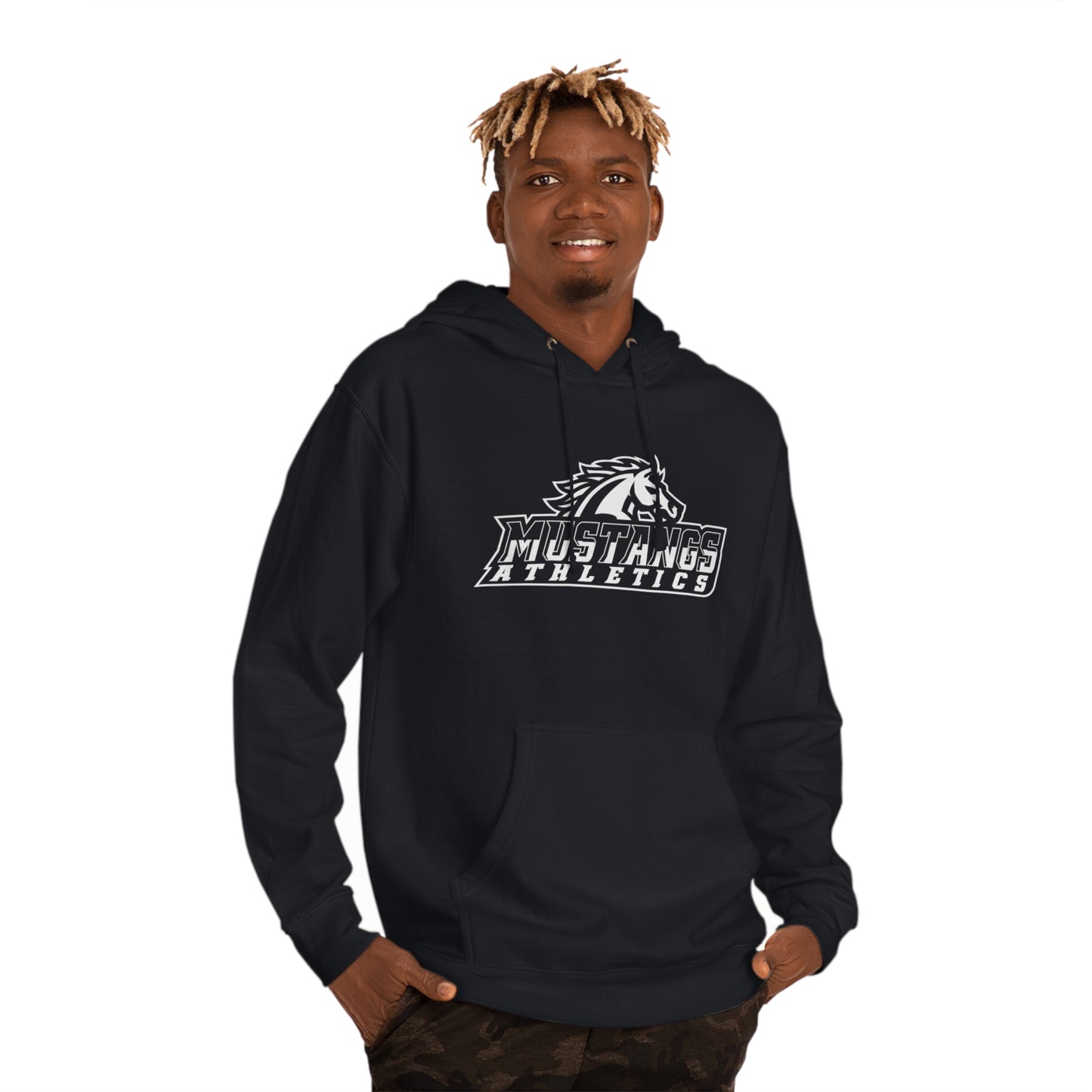 Mustang Athletics Unisex Hooded Sweatshirt ATHLETICS