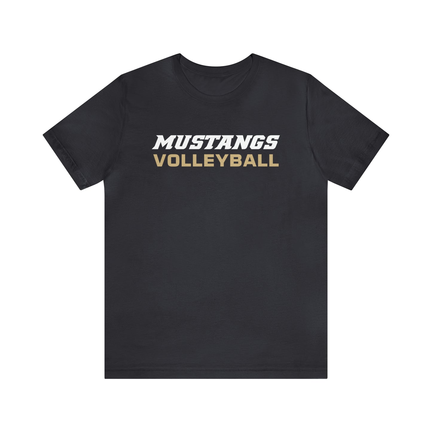 Mustangs Volleyball Simple Unisex Jersey Short Sleeve Tee VOLLEYBALL HS