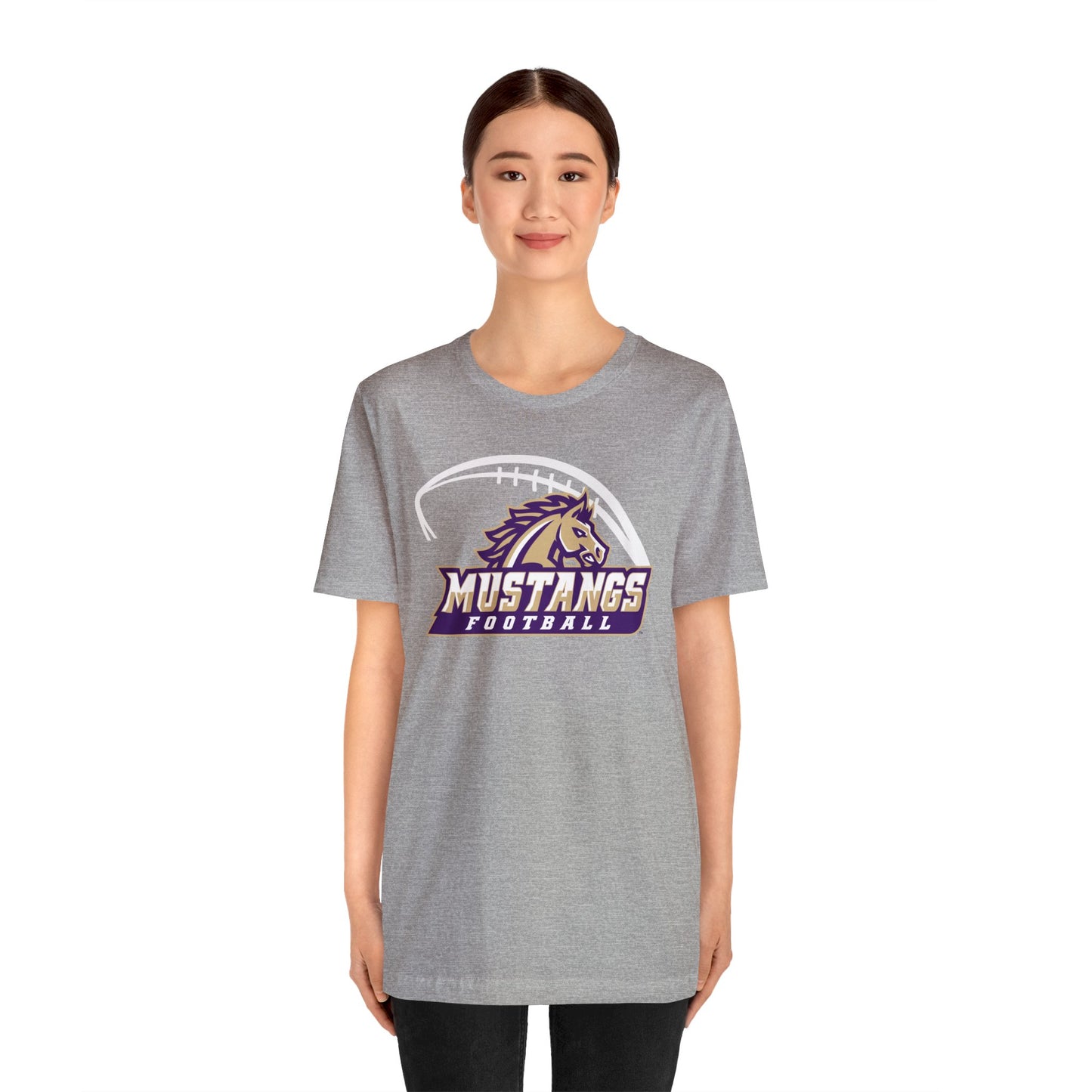 Mustang Athletics Football Unisex Jersey Short Sleeve Tee FOOTBALL ELEM