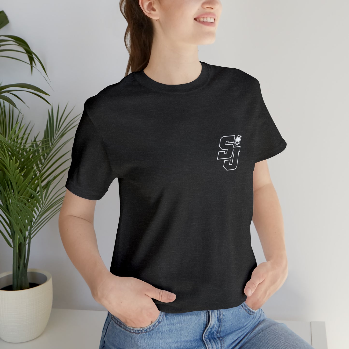 SJ Outline Front and Back Shirt Unisex Jersey Short Sleeve Tee SPIRIT