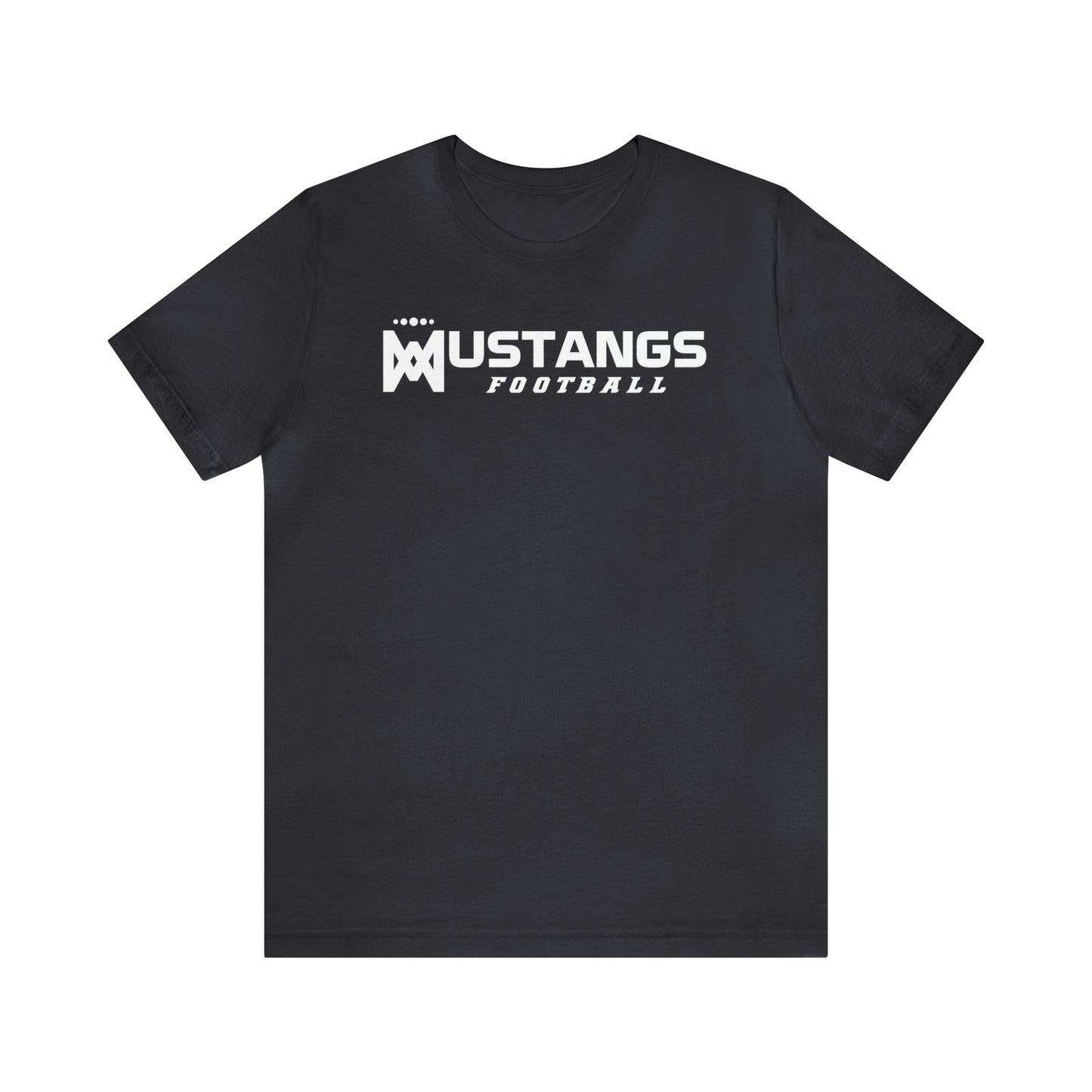 Mustangs Football Company of Mary Unisex Jersey Short Sleeve Tee FOOTBALL HS