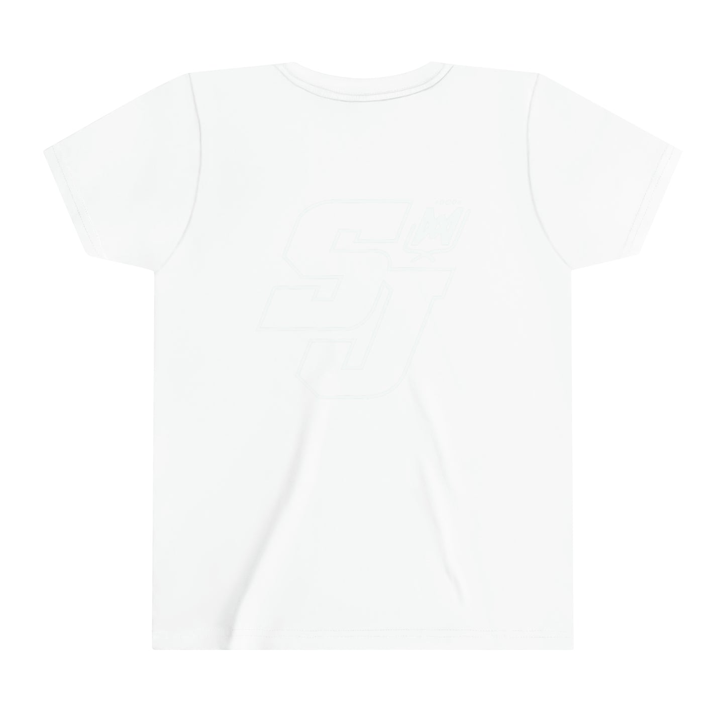 YOUTH Outline Front and Back Short Sleeve Tee SPIRIT