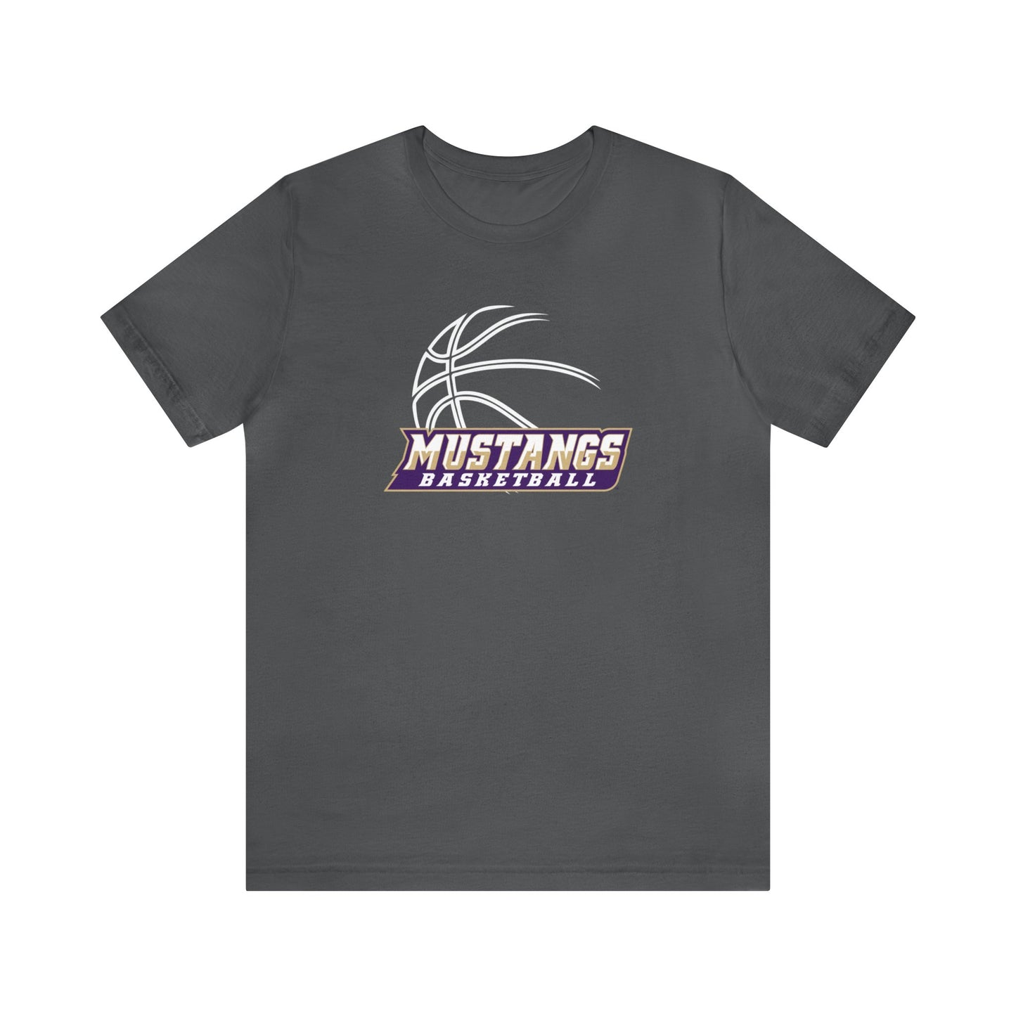 Mustangs Athletics Basketball Unisex Soft Shirt BASKETBALL HS