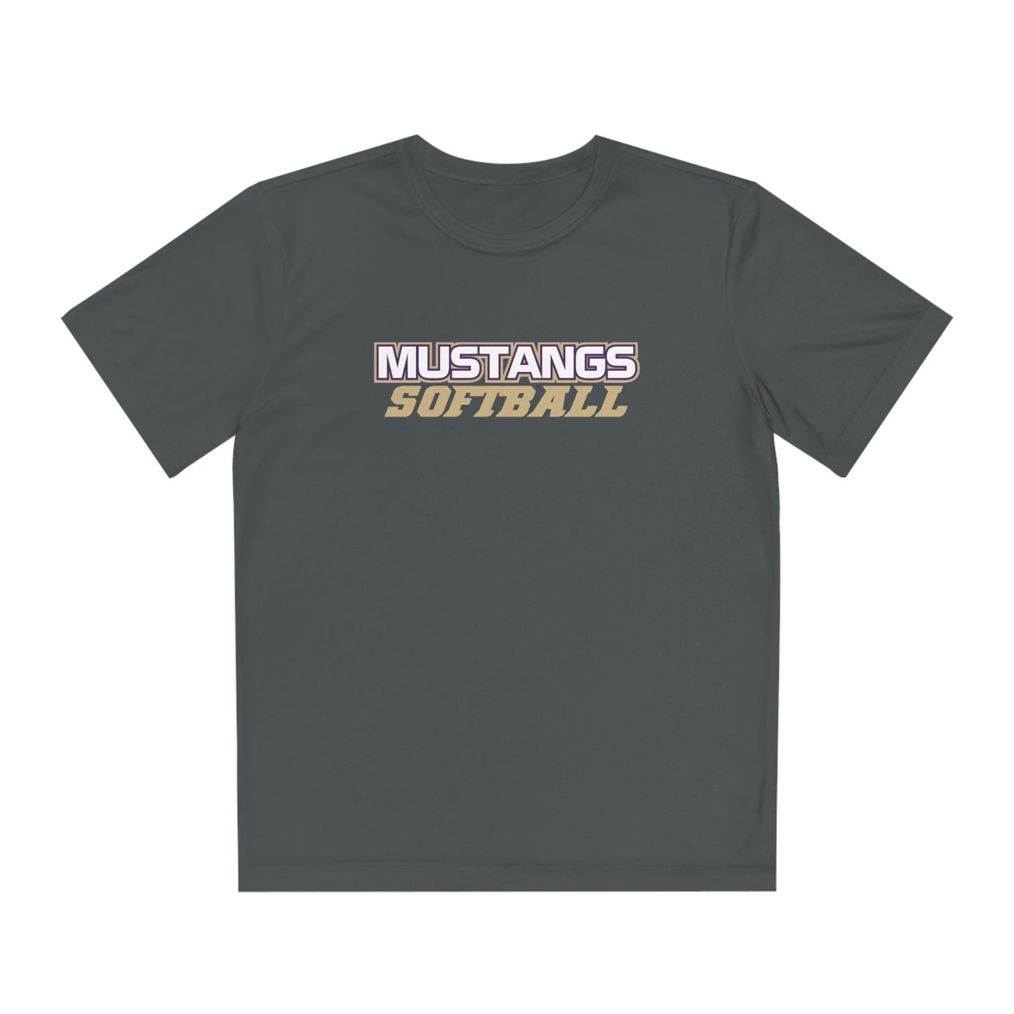 Mustangs Softball Dri Fit Youth Competitor Tee SOFTBALL ELEM