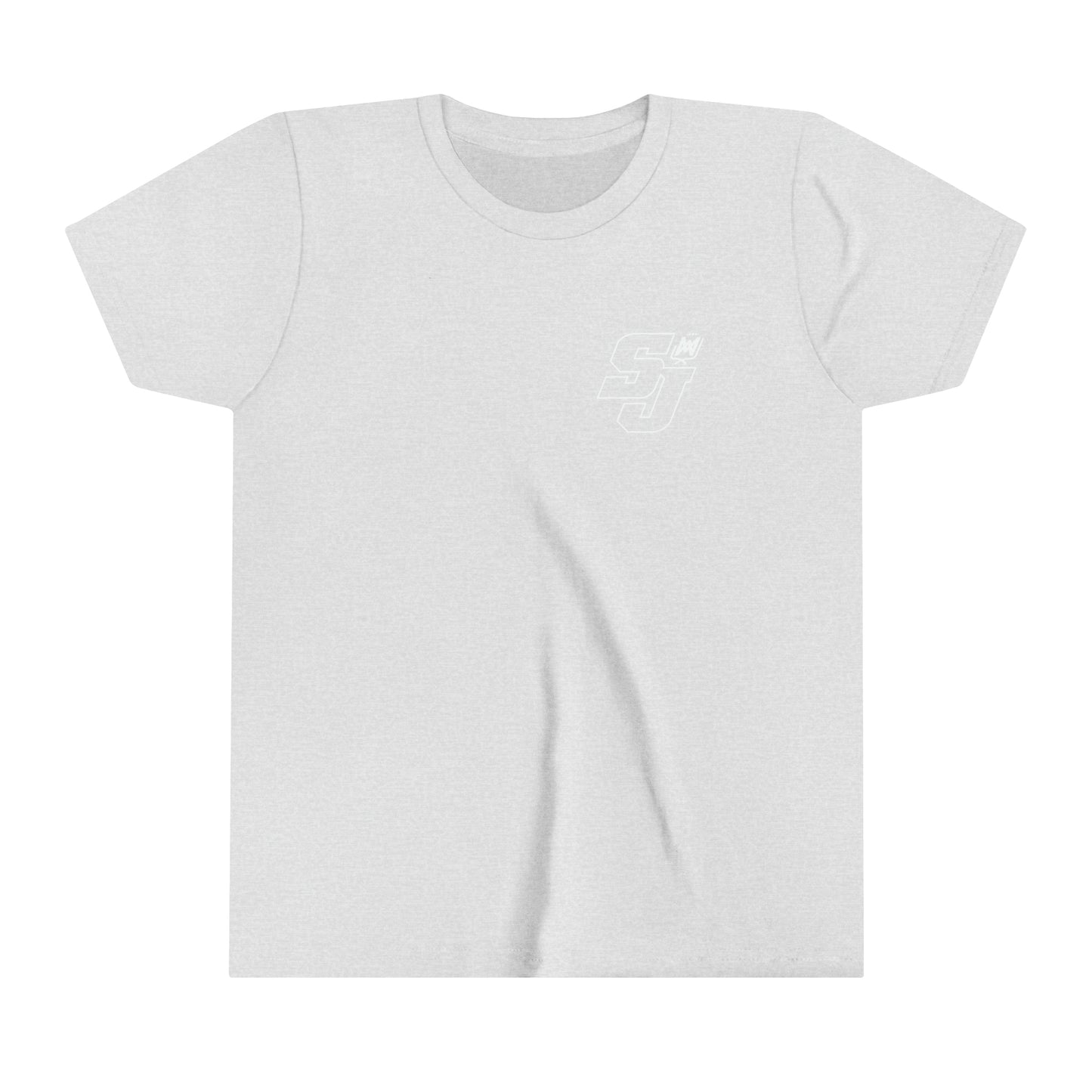 YOUTH Outline Front and Back Short Sleeve Tee SPIRIT