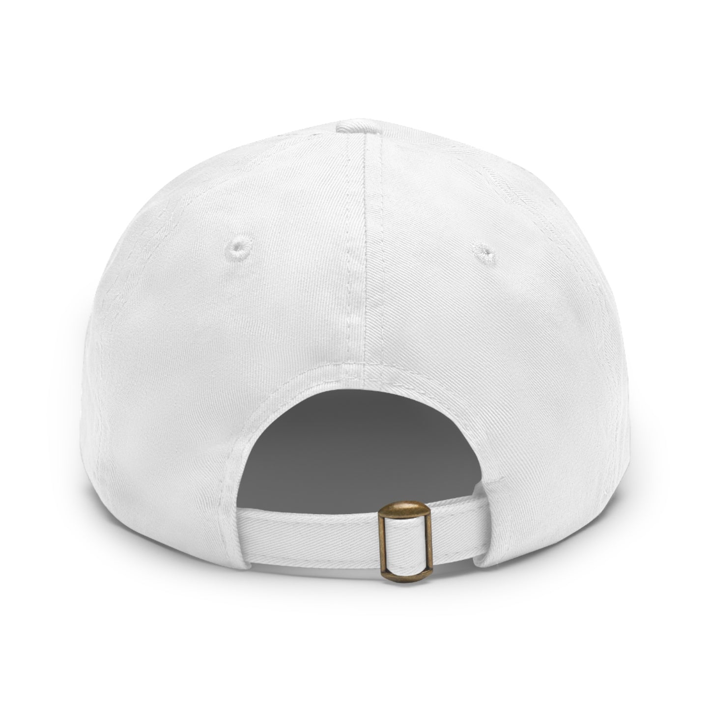 Dad Hat with Leather Patch (Round) SPIRIT