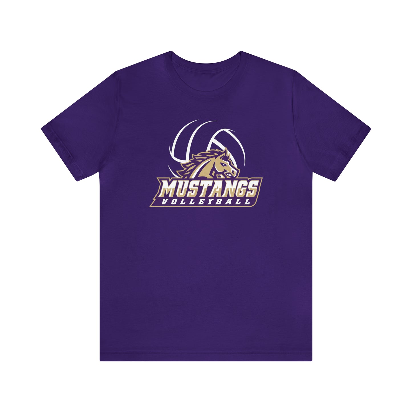 Mustangs Athletics Volleyball Unisex Jersey Short Sleeve Tee VOLLEYBALL HS