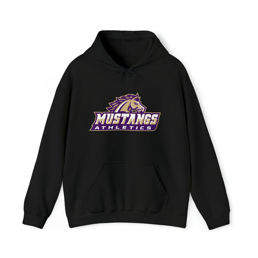 Mustangs Athletics Pullover Hoodie Unisex Heavy Blend Hooded Sweatshirt ATHLETICS