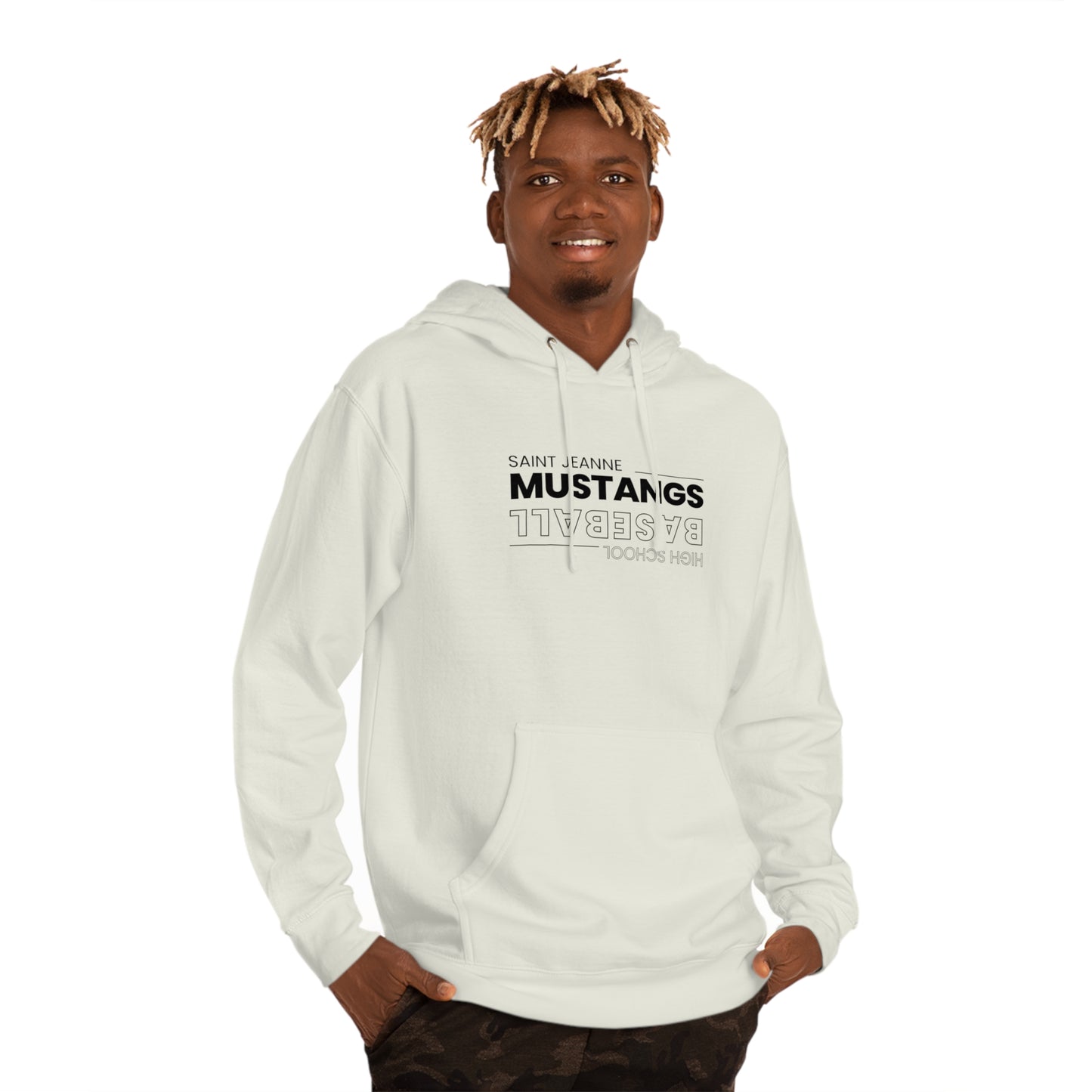 Baseball Mustangs Athletics Unisex Hooded Sweatshirt ATHLETICS