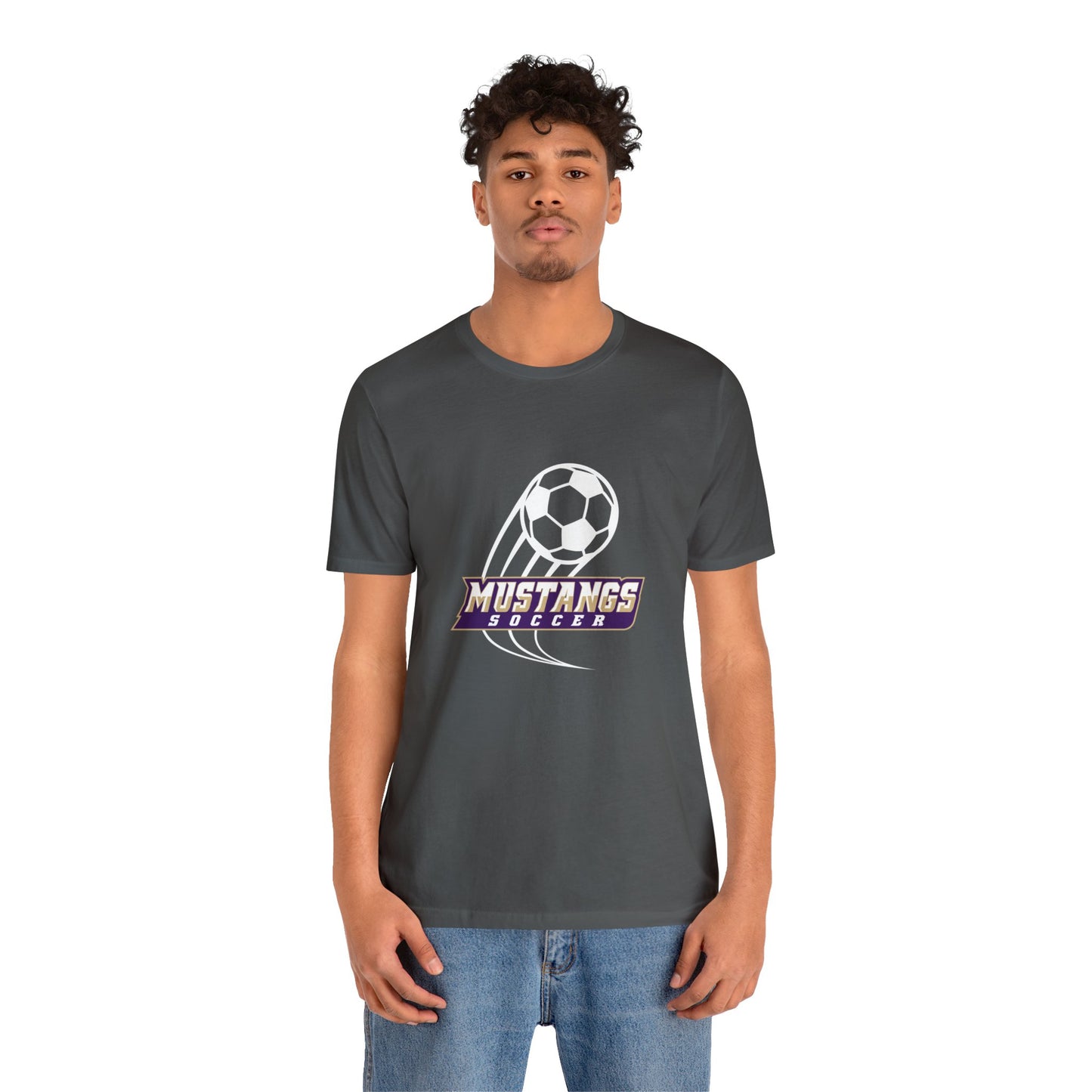 Mustangs Athletics Soccer Unisex Soft Shirt SOCCER HS