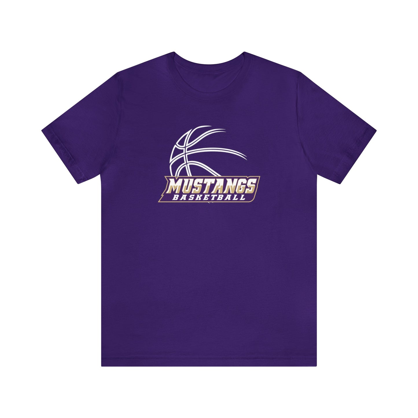 Mustangs Athletics Basketball Unisex Soft Shirt BASKETBALL HS