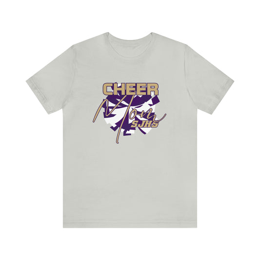 Cheer Mom Unisex Jersey Short Sleeve Tee CHEER HS