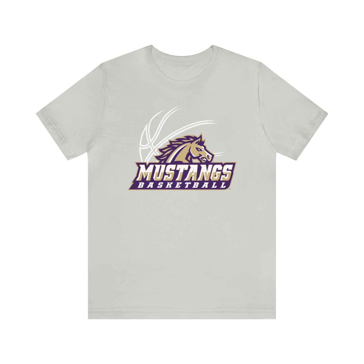 Mustangs Athletics Basketball Unisex Jersey Short Sleeve Tee