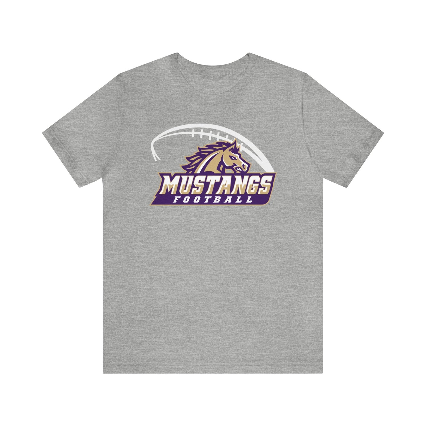 Mustang Athletics Football Unisex Jersey Short Sleeve Tee FOOTBALL ELEM