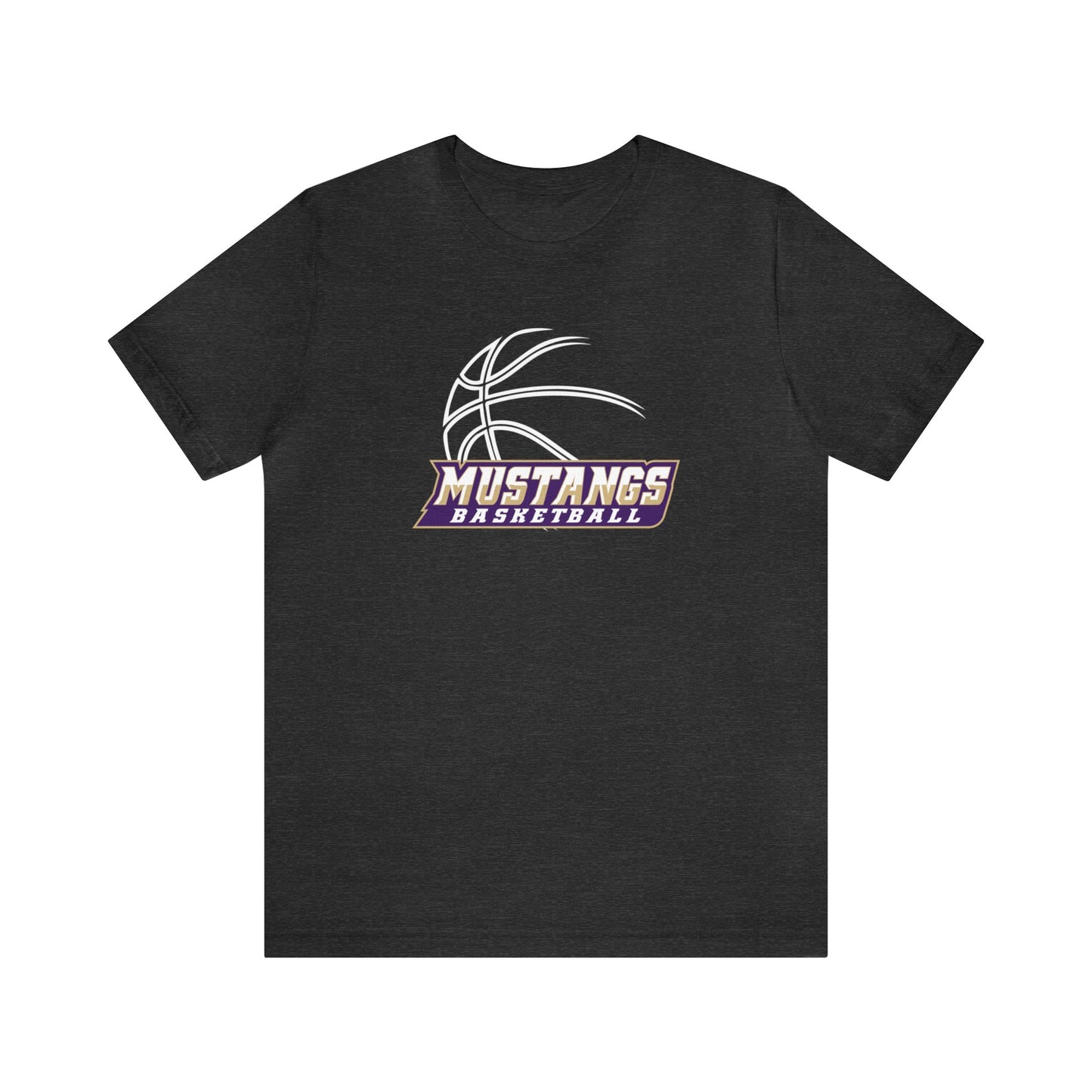 Mustangs Athletics Basketball Unisex Soft Shirt BASKETBALL HS