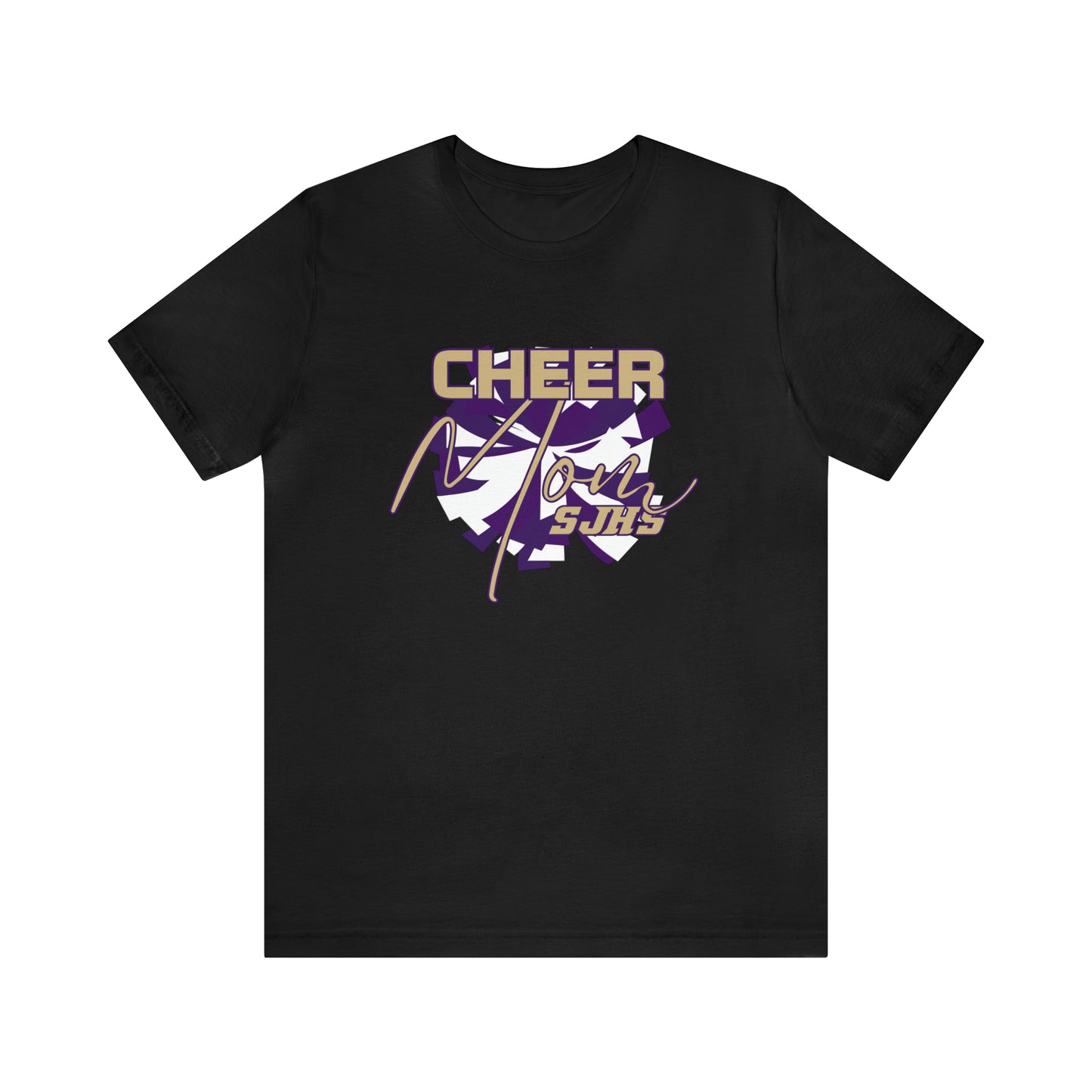 Cheer Mom Unisex Jersey Short Sleeve Tee CHEER HS